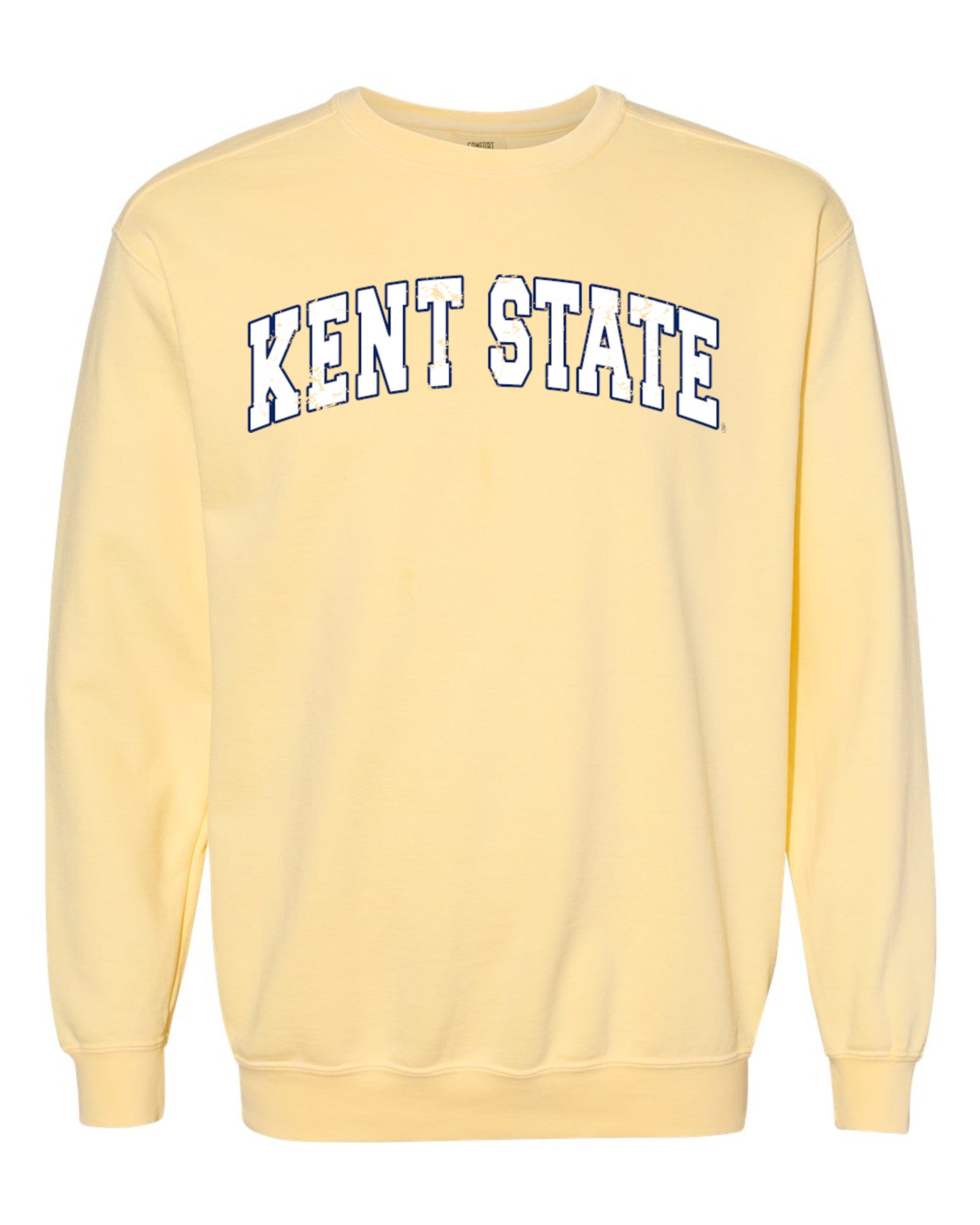 Kent State Butter Arched Crewneck Sweatshirt