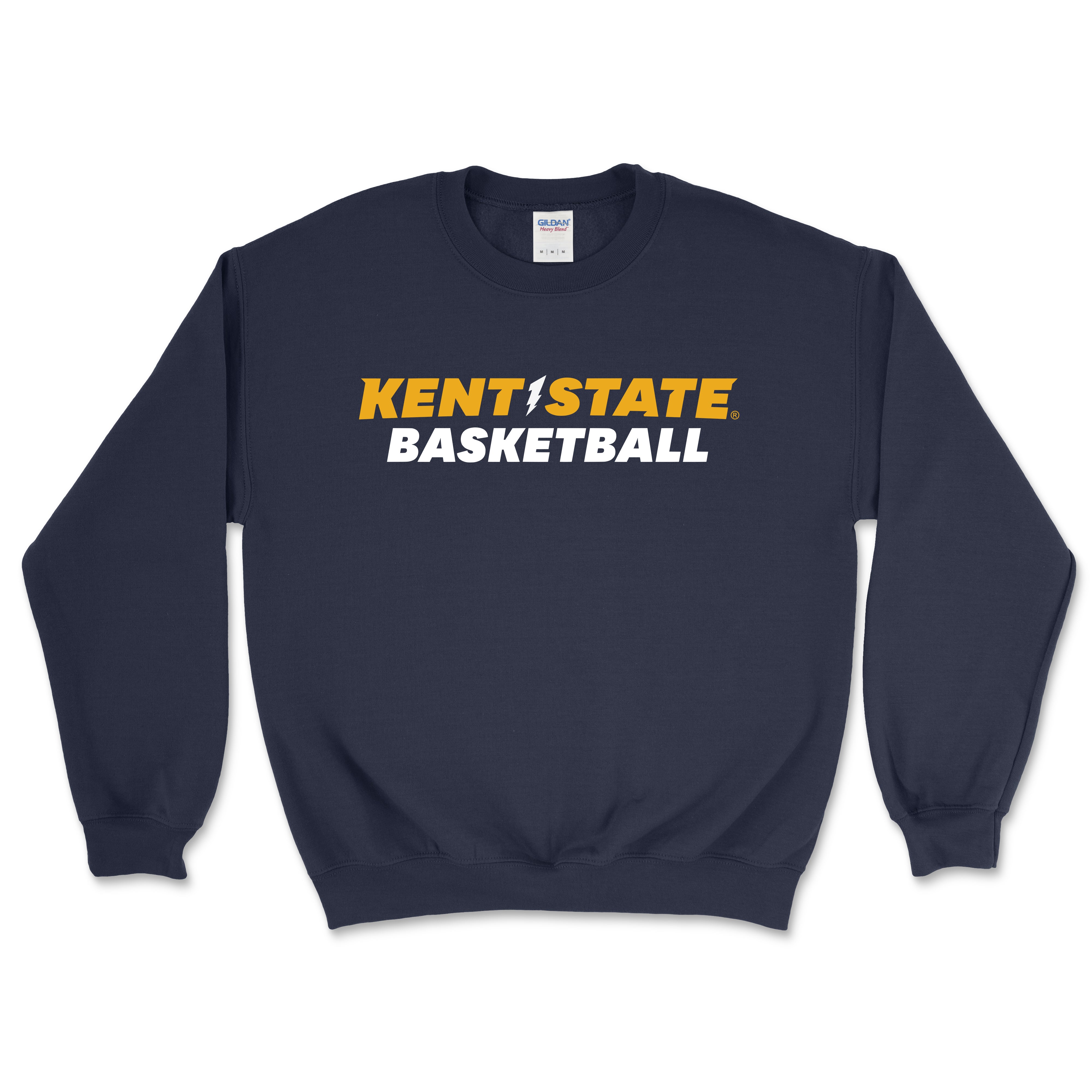 Kent State Basketball Navy Crewneck Sweatshirt