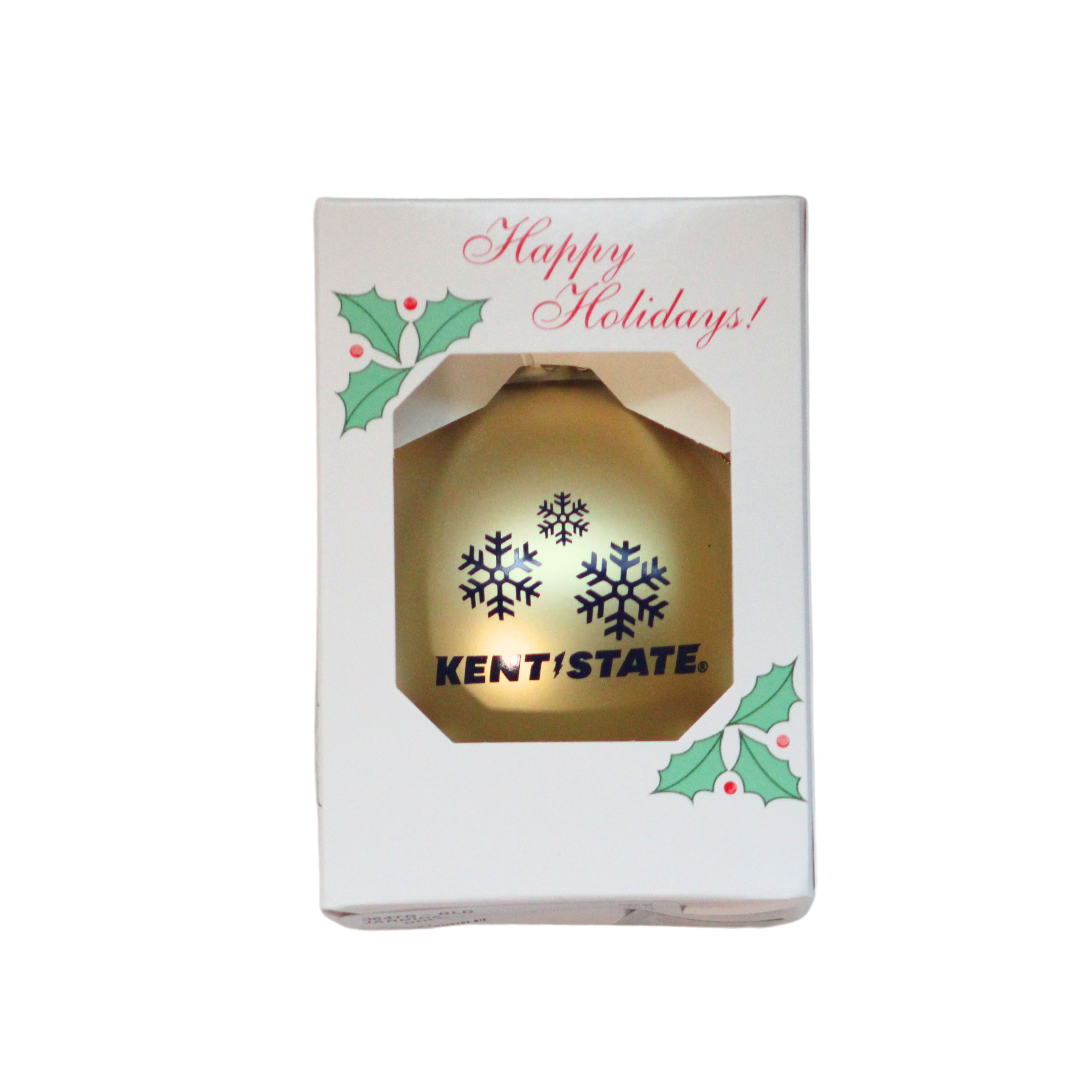 Gold Flake Ornament