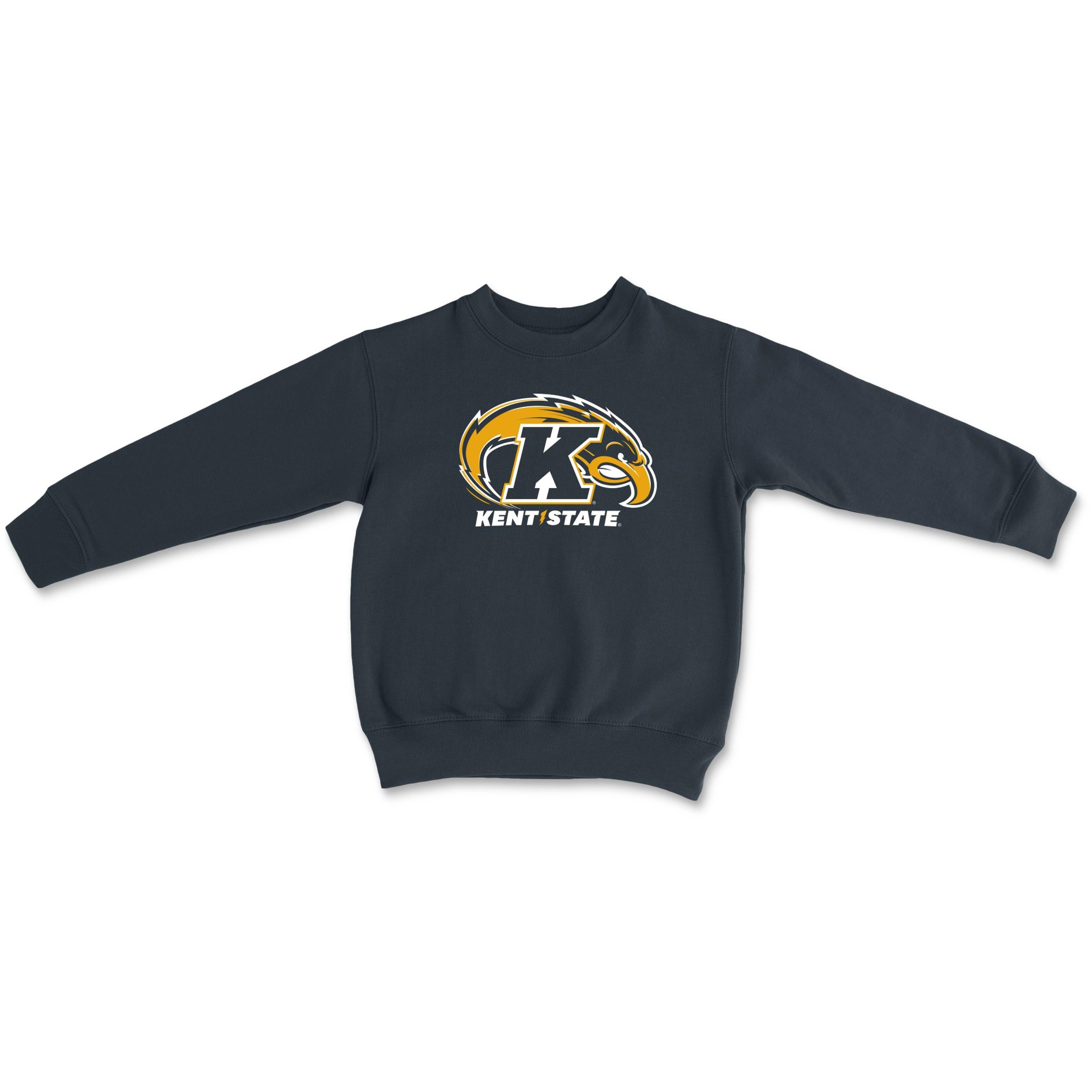 Kent State Navy Youth Crewneck Sweatshirt