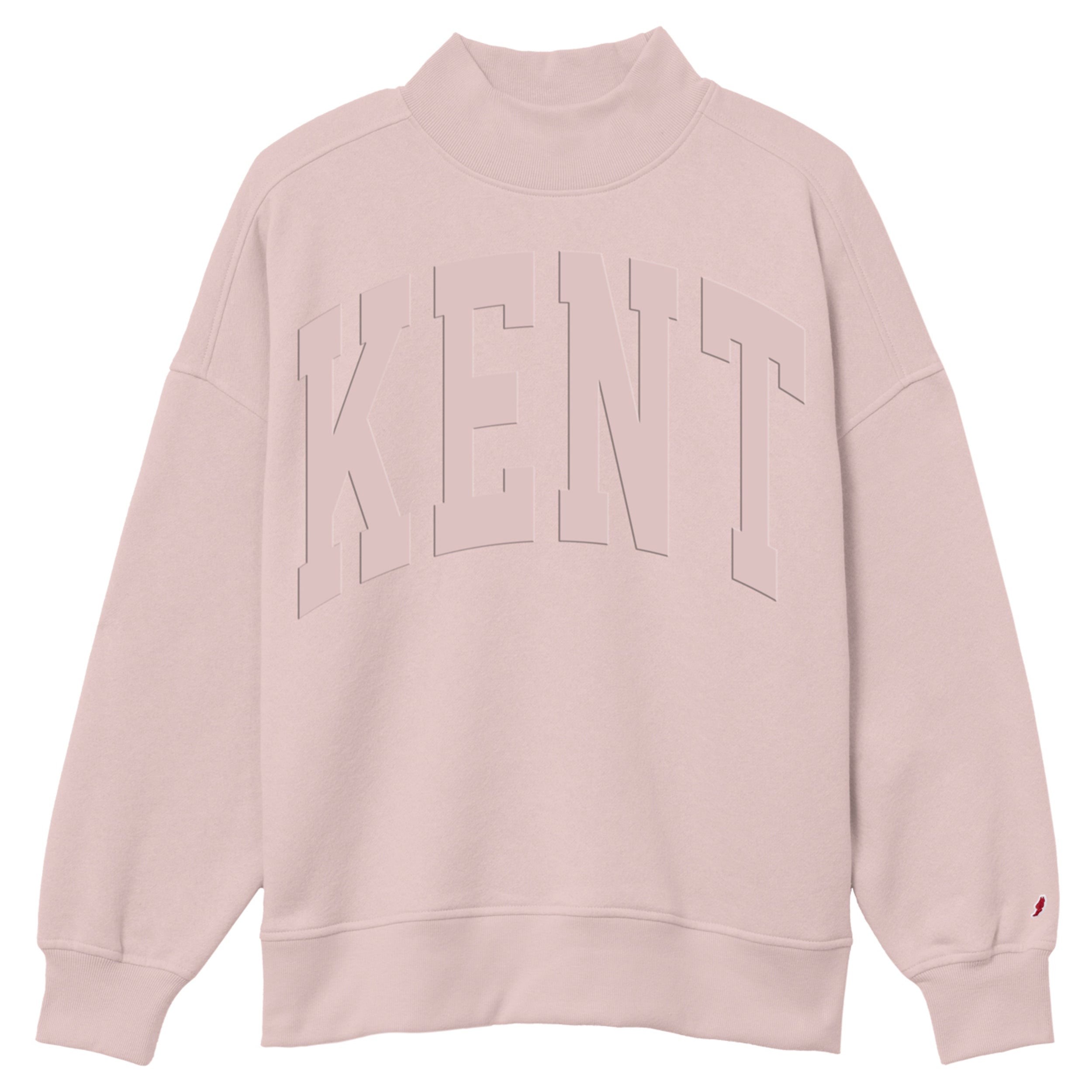 Kent Ohio Rose Mockneck