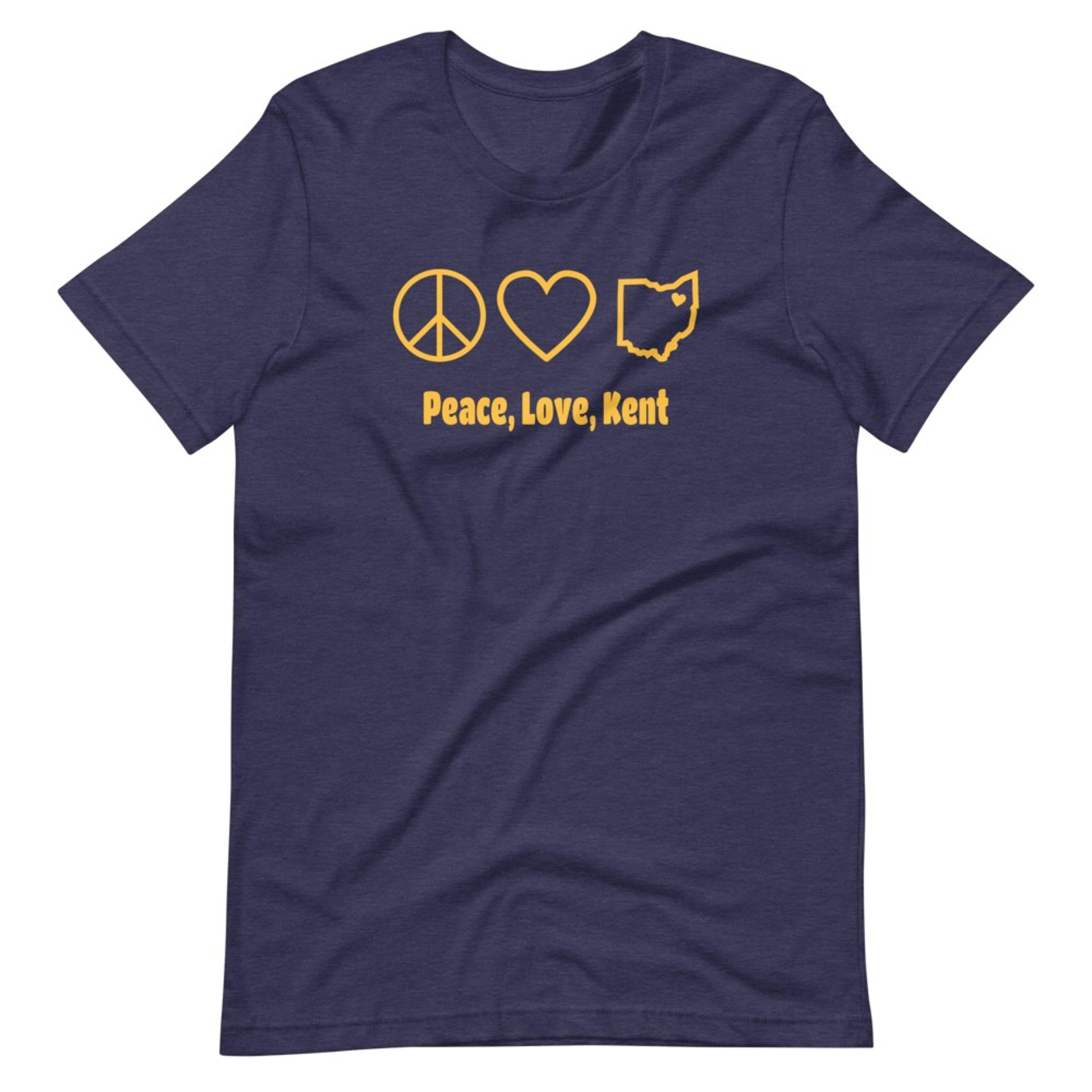 Softstyle Peace Love Kent T-Shirt
