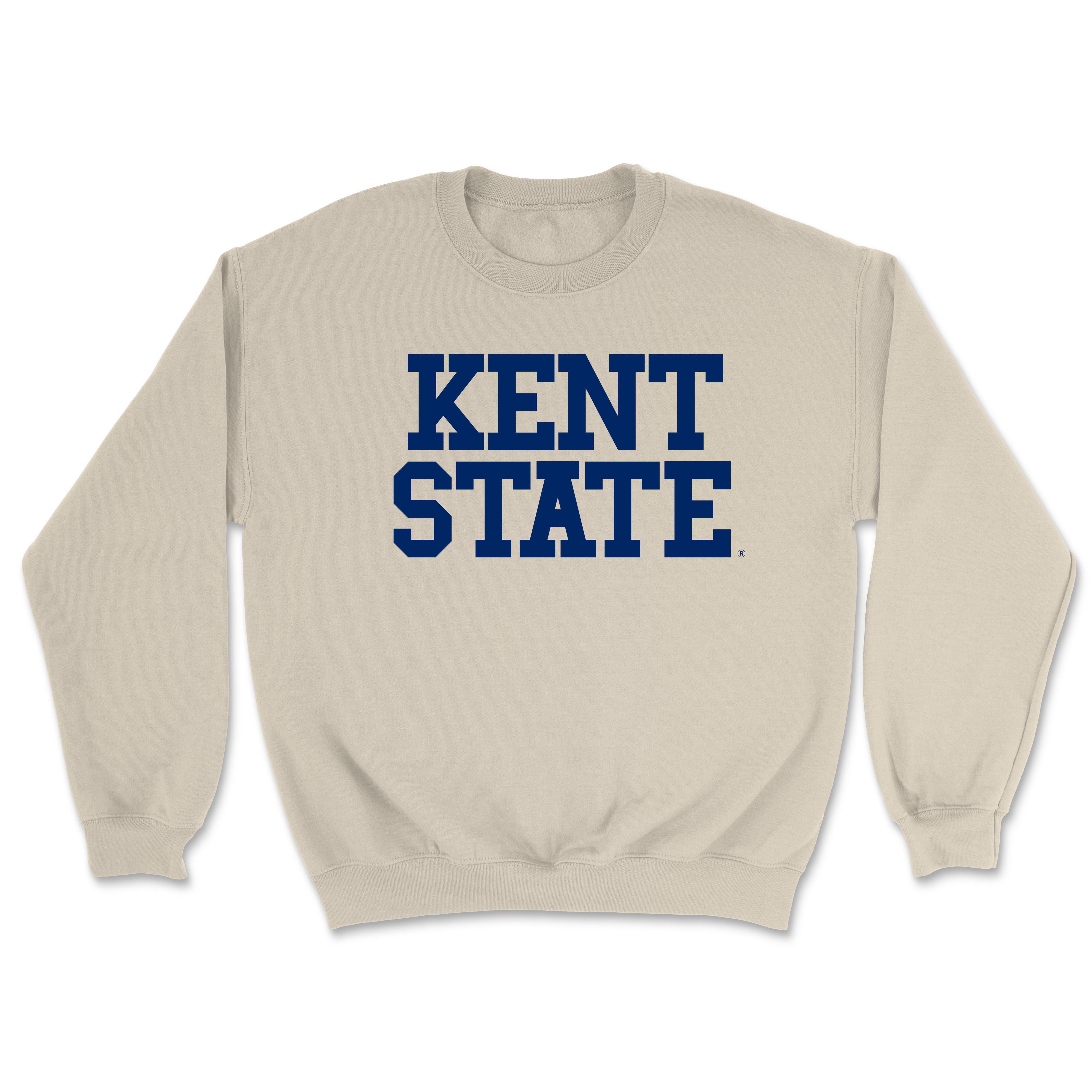 Block Kent State Oatmeal Crewneck