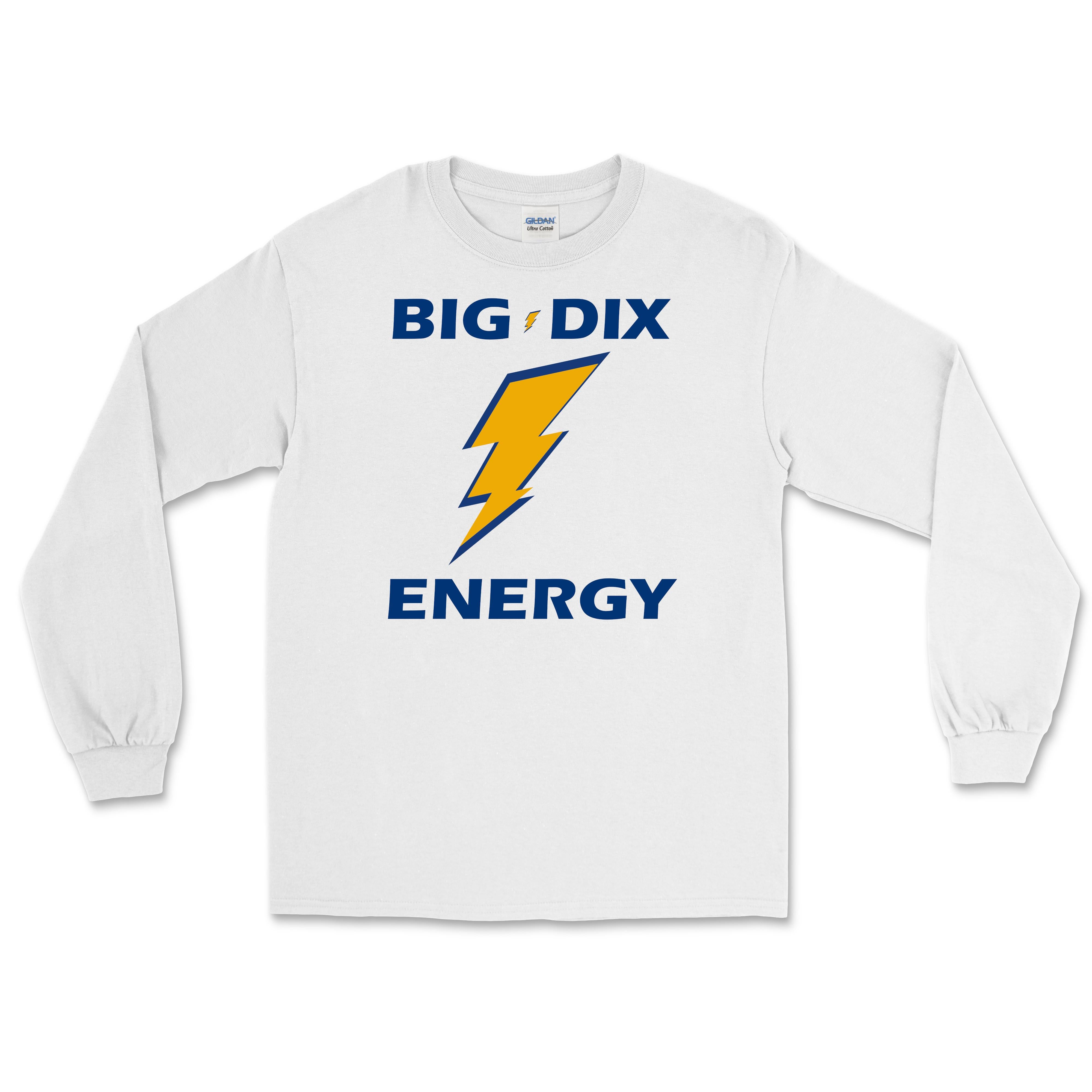Kent State White Big Dix Energy Long Sleeve T-Shirt