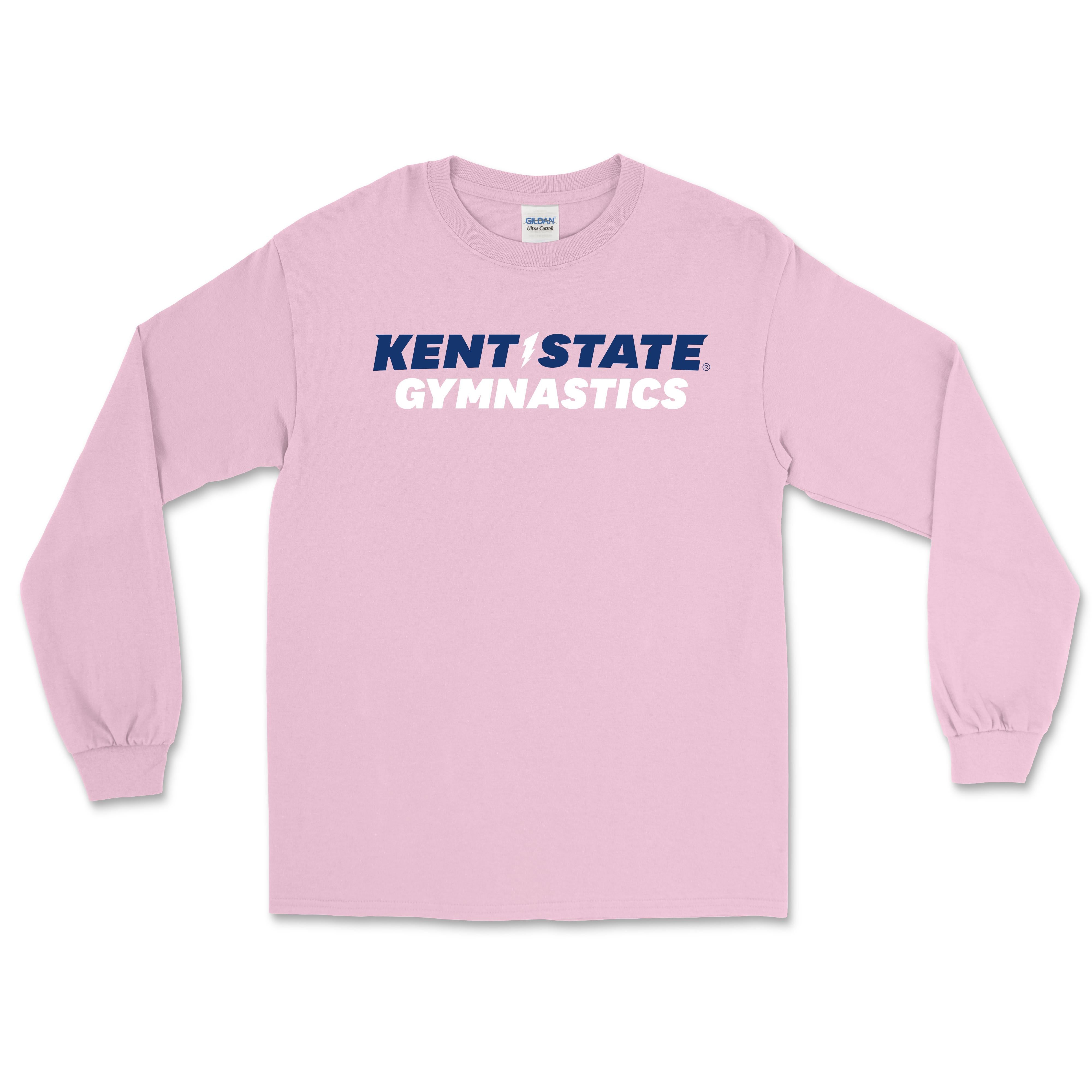 Kent State Pink Gymnastics Long Sleeve T-Shirt