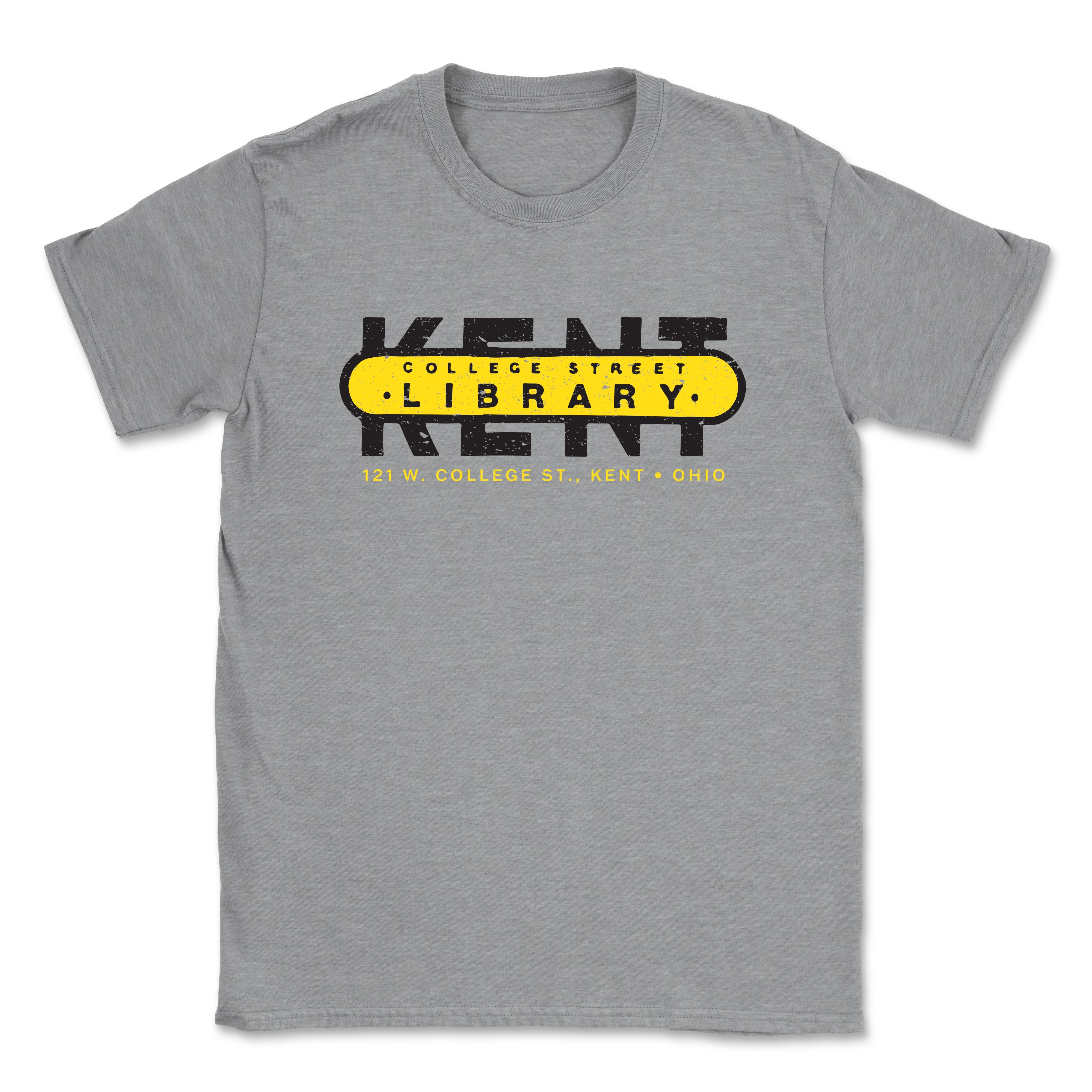 Kent College Street Library Gray T-Shirt