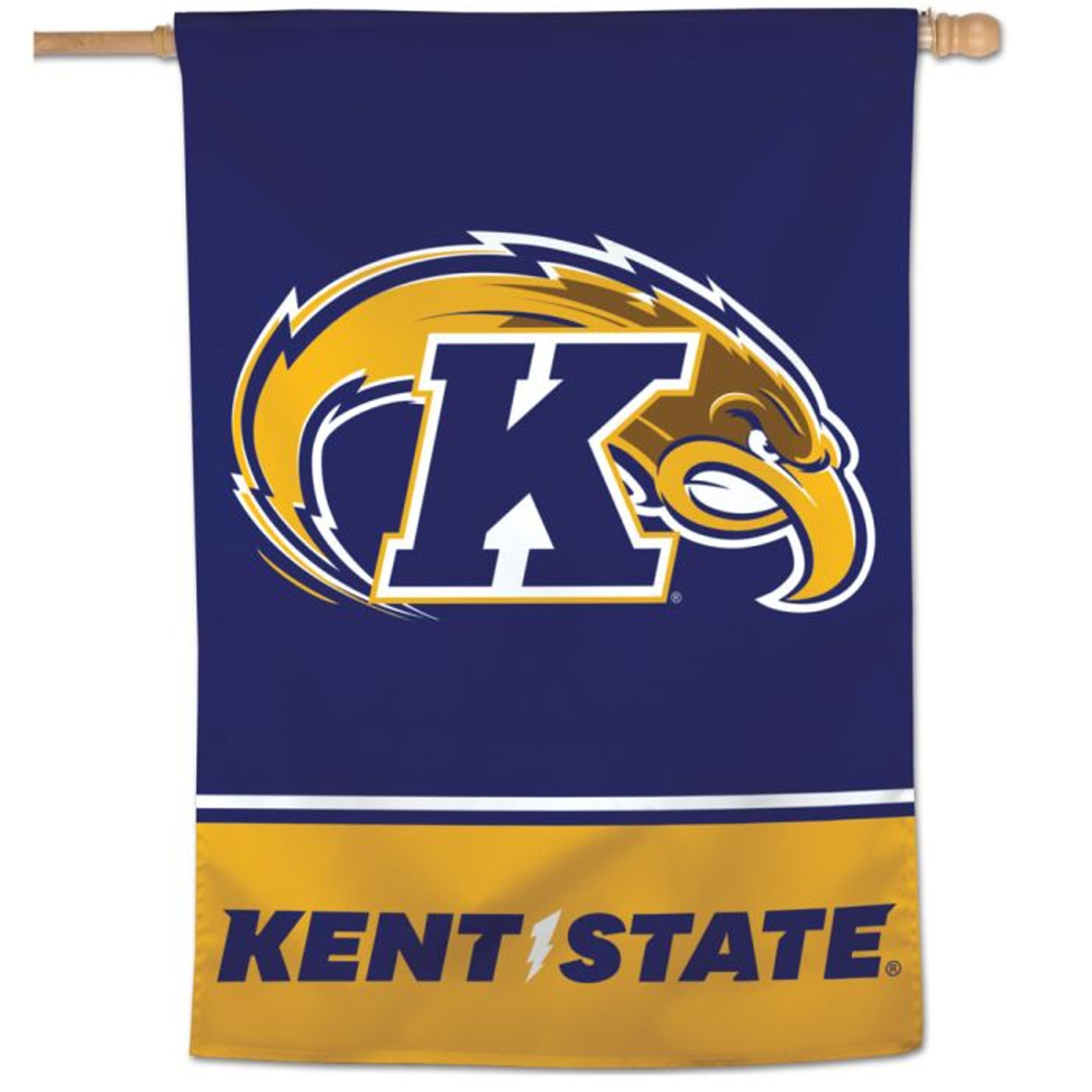 Kent State Navy 28x48 Flag