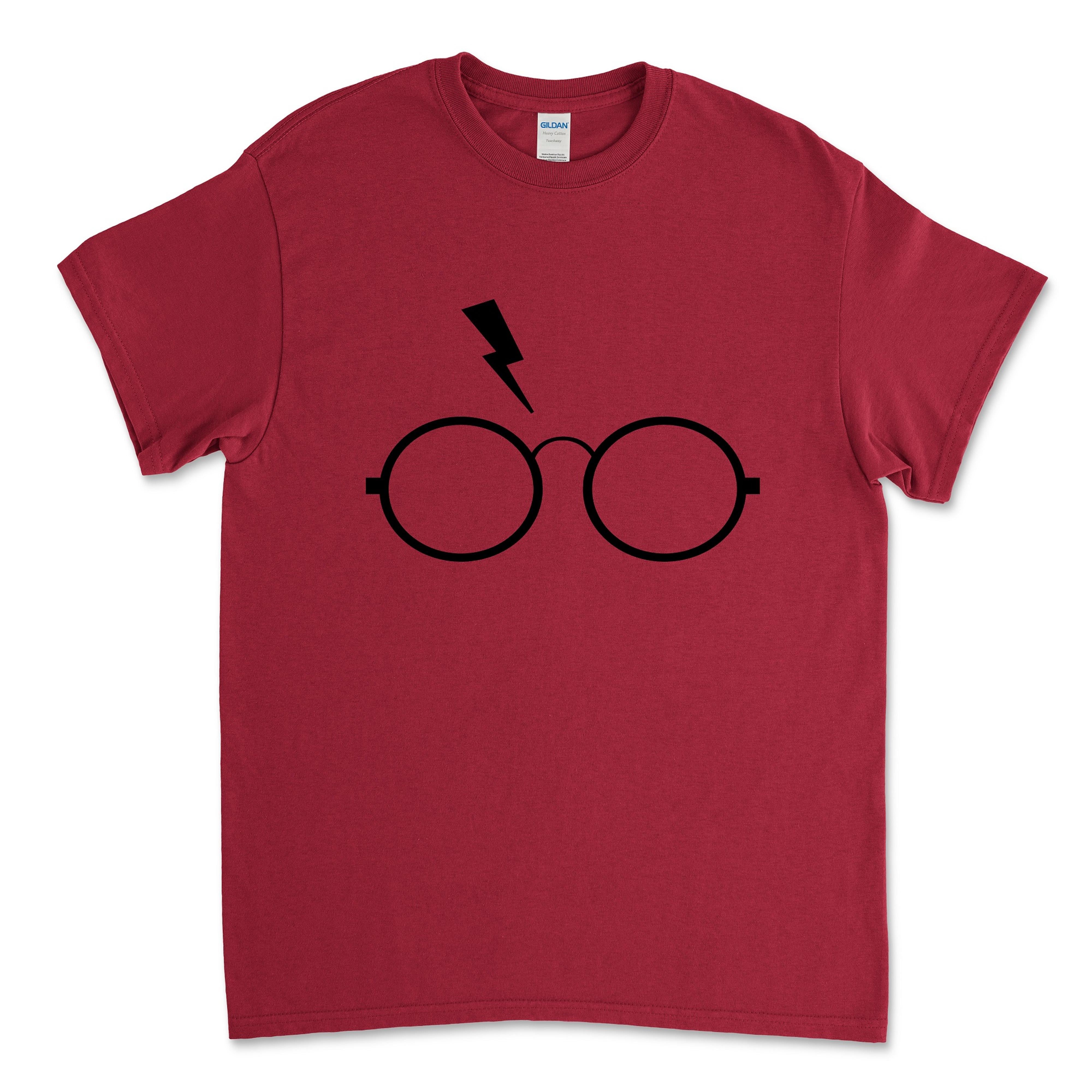 Kent Wizard Glasses And Bolt Red T-Shirt