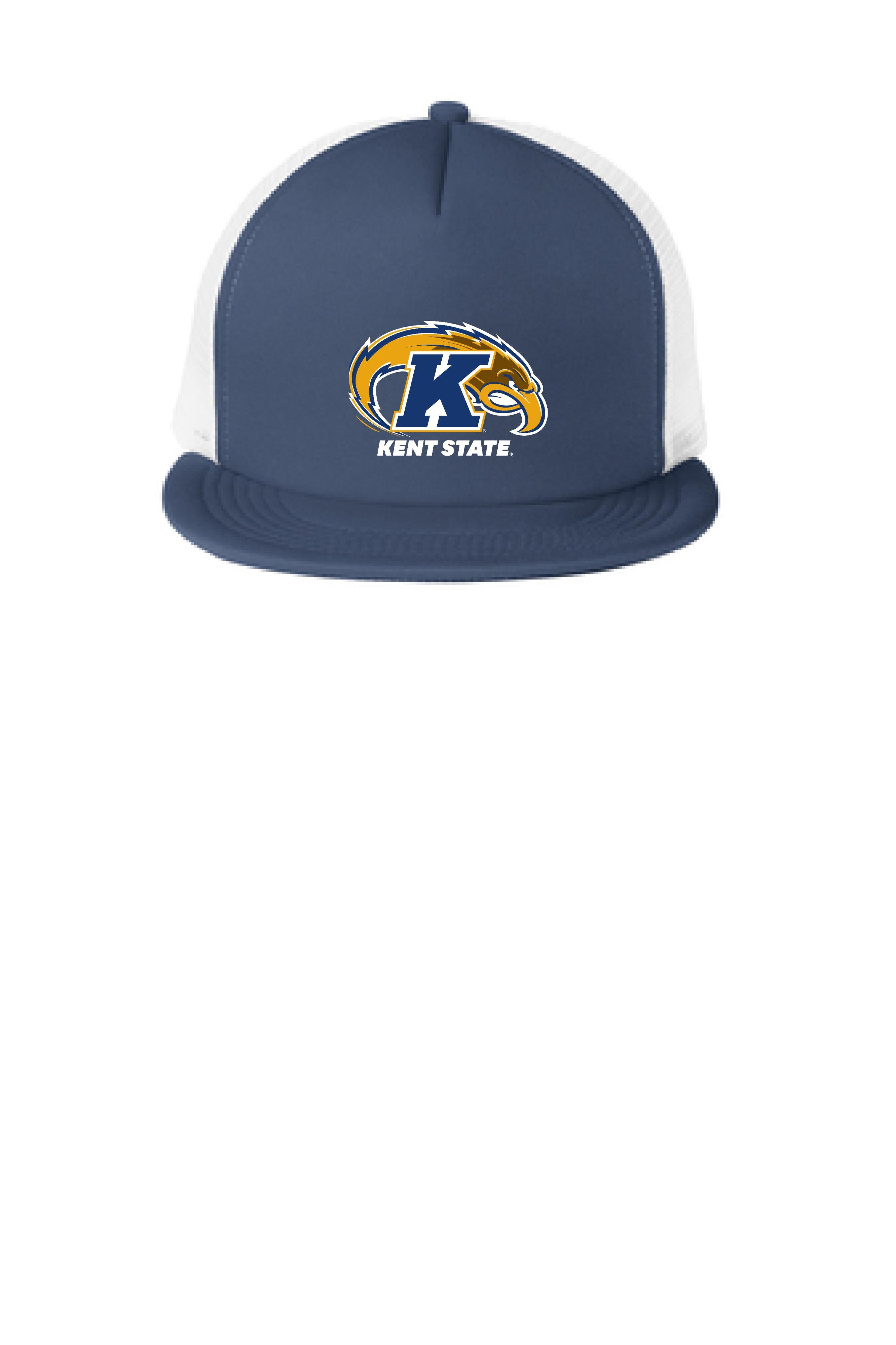 Kent State White And Navy Golden Flashes Hat