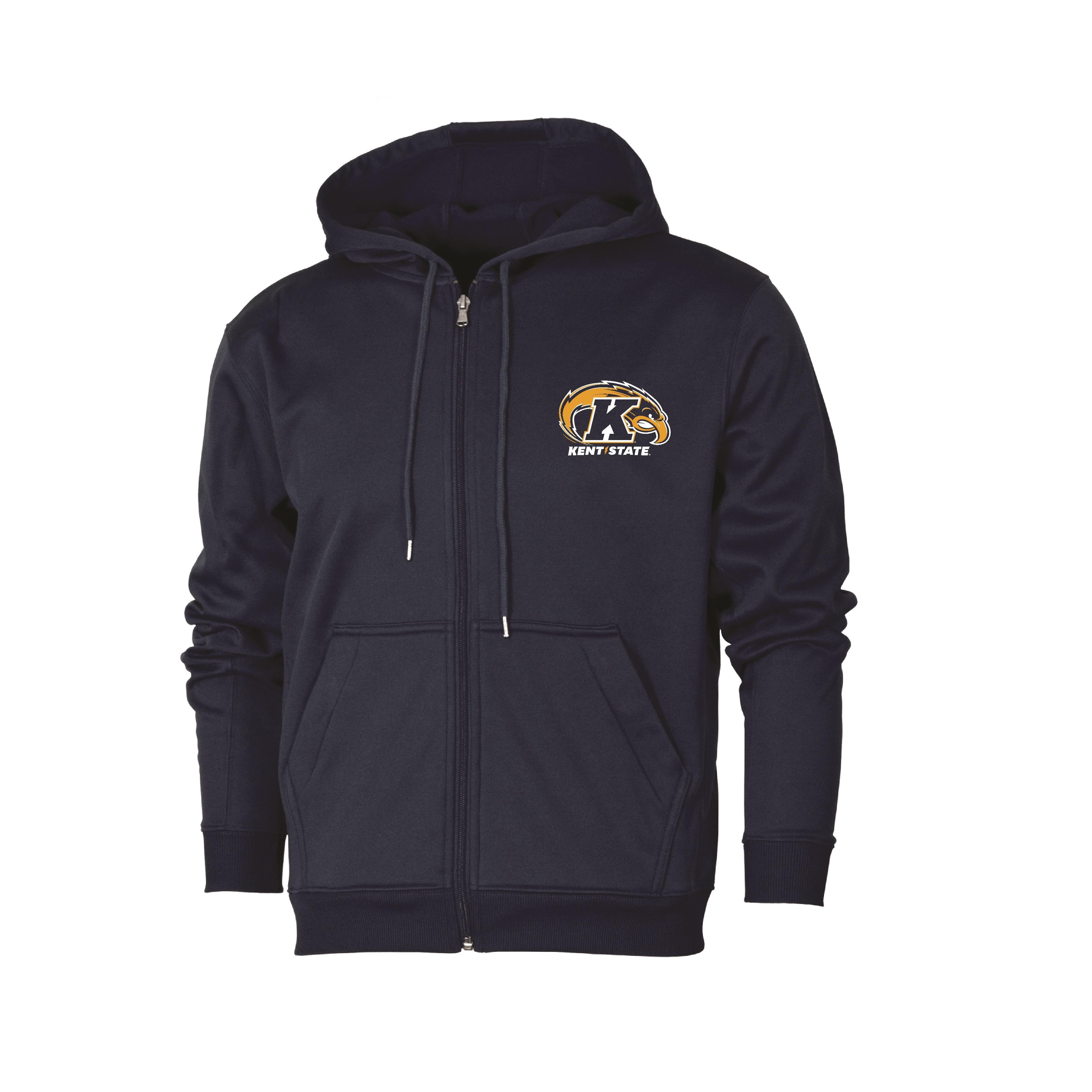 Kent State Primary Logo Full Zip Hoodie