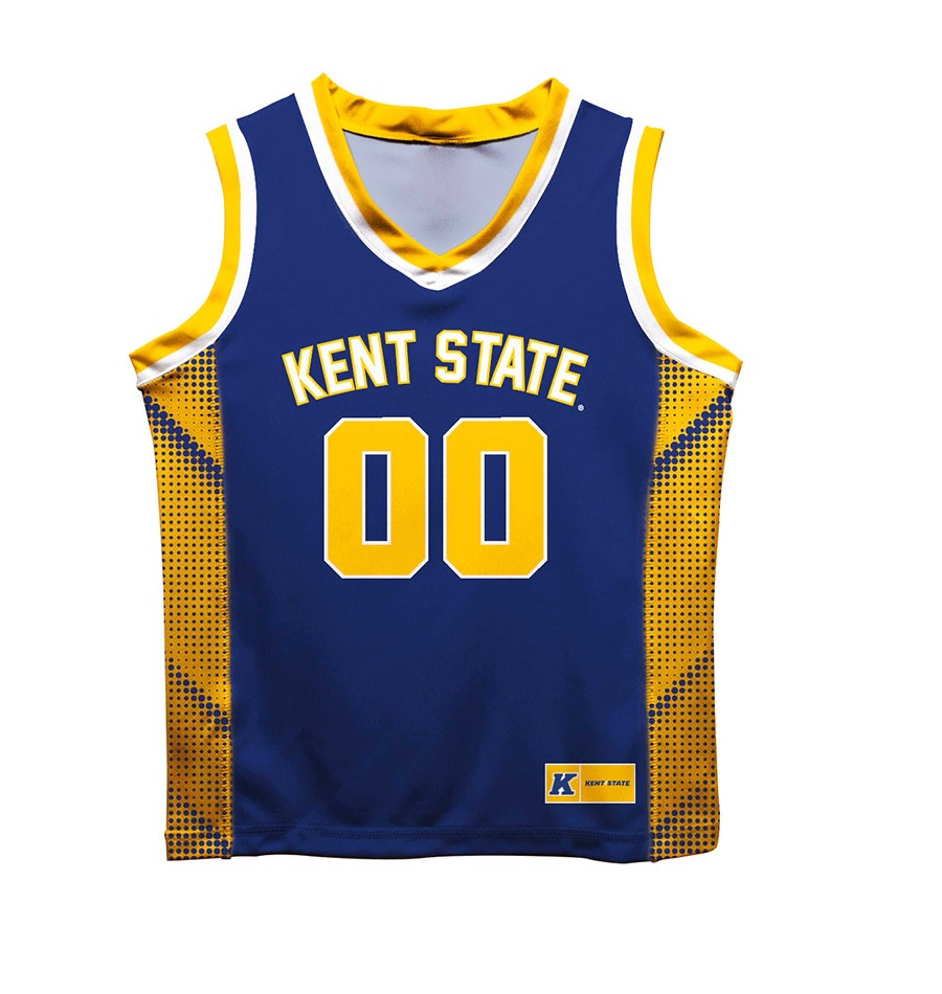 Kent State Navy Youth Basketball Jersey