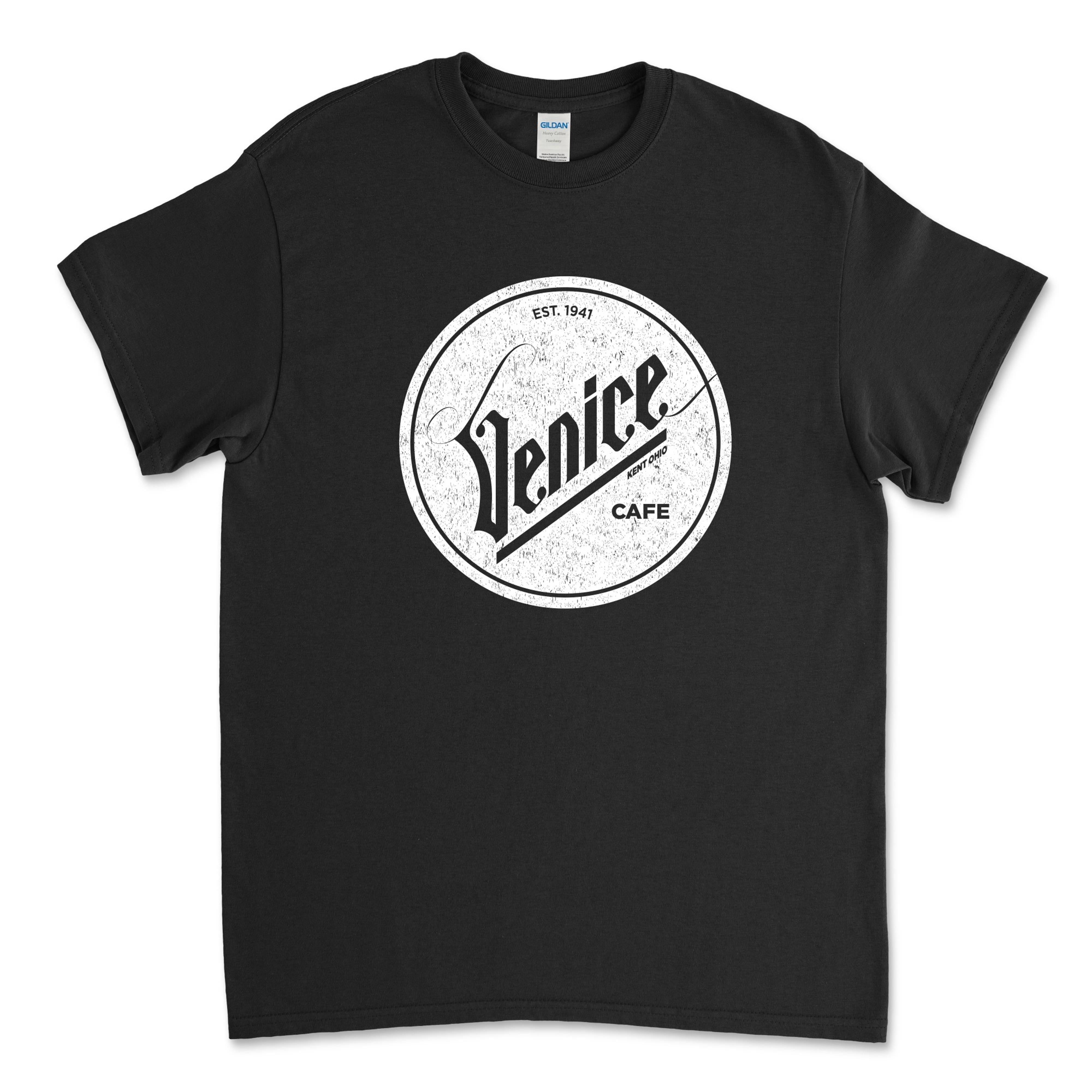 Kent Softstyle Venice Cafe Black T-Shirt