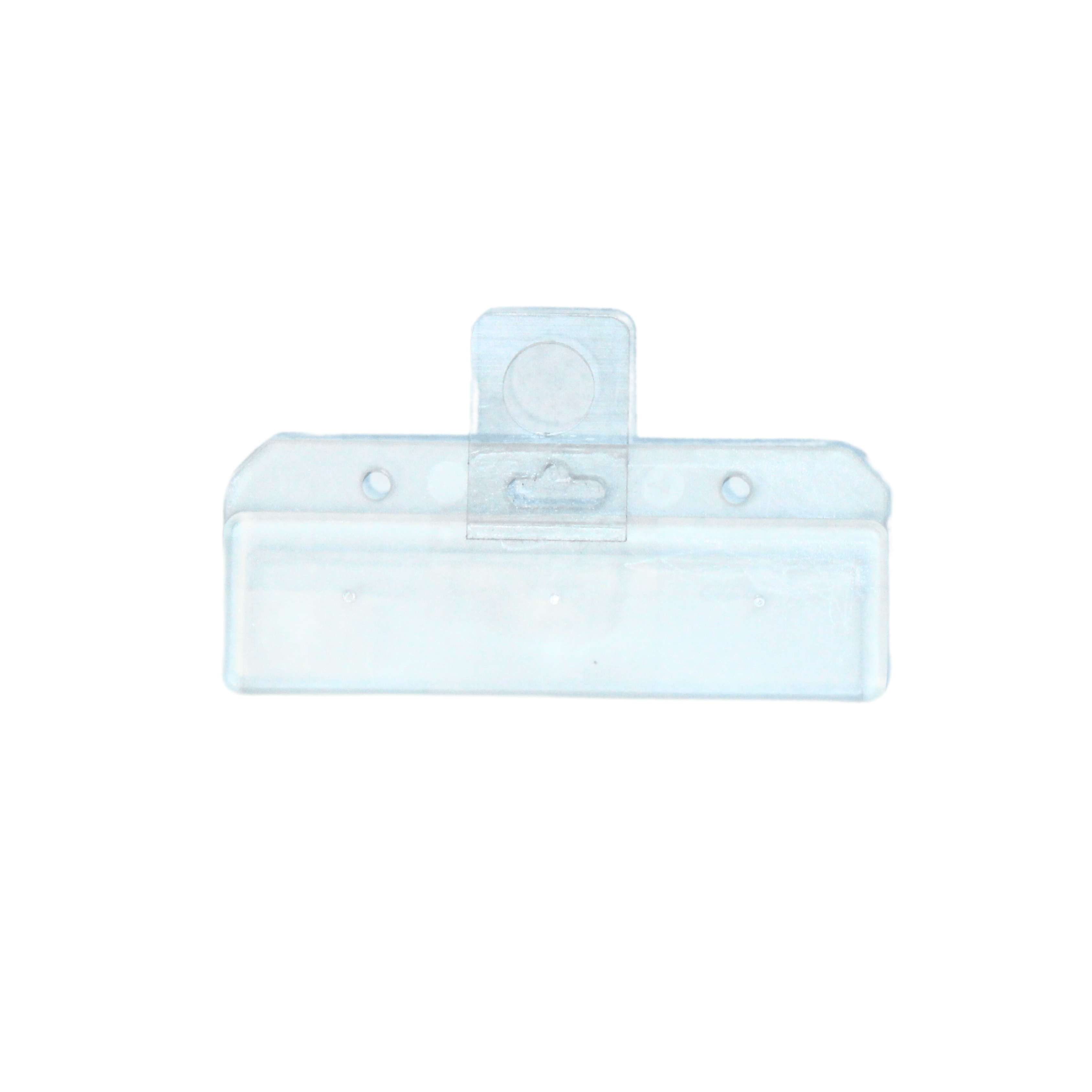 Clear Kent State ID Swipe holder made of transparent plastic, designed to protect and display ID cards for easy swiping and access on campus.