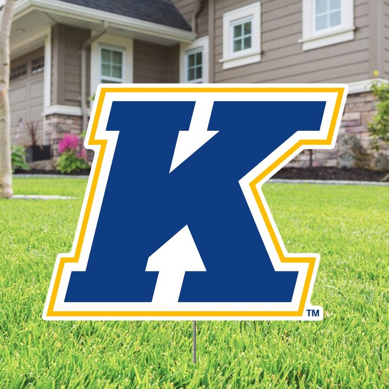 Kent State K Logo Lawn Sign