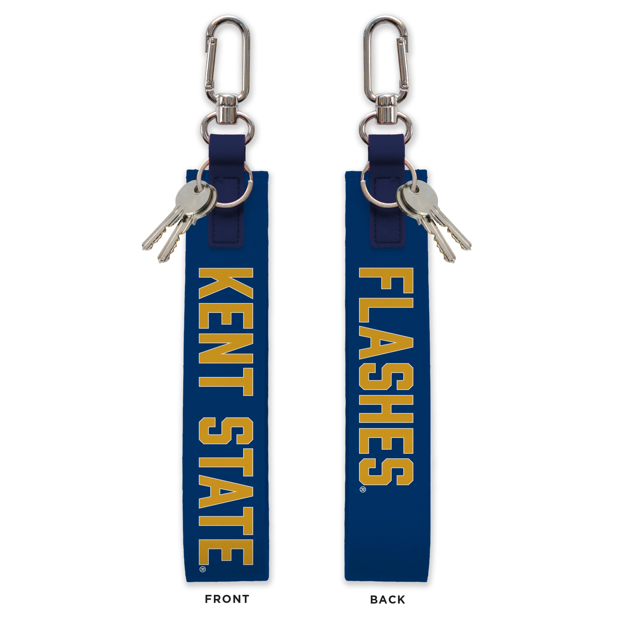 Kent State Flashes Oversized Key Strap
