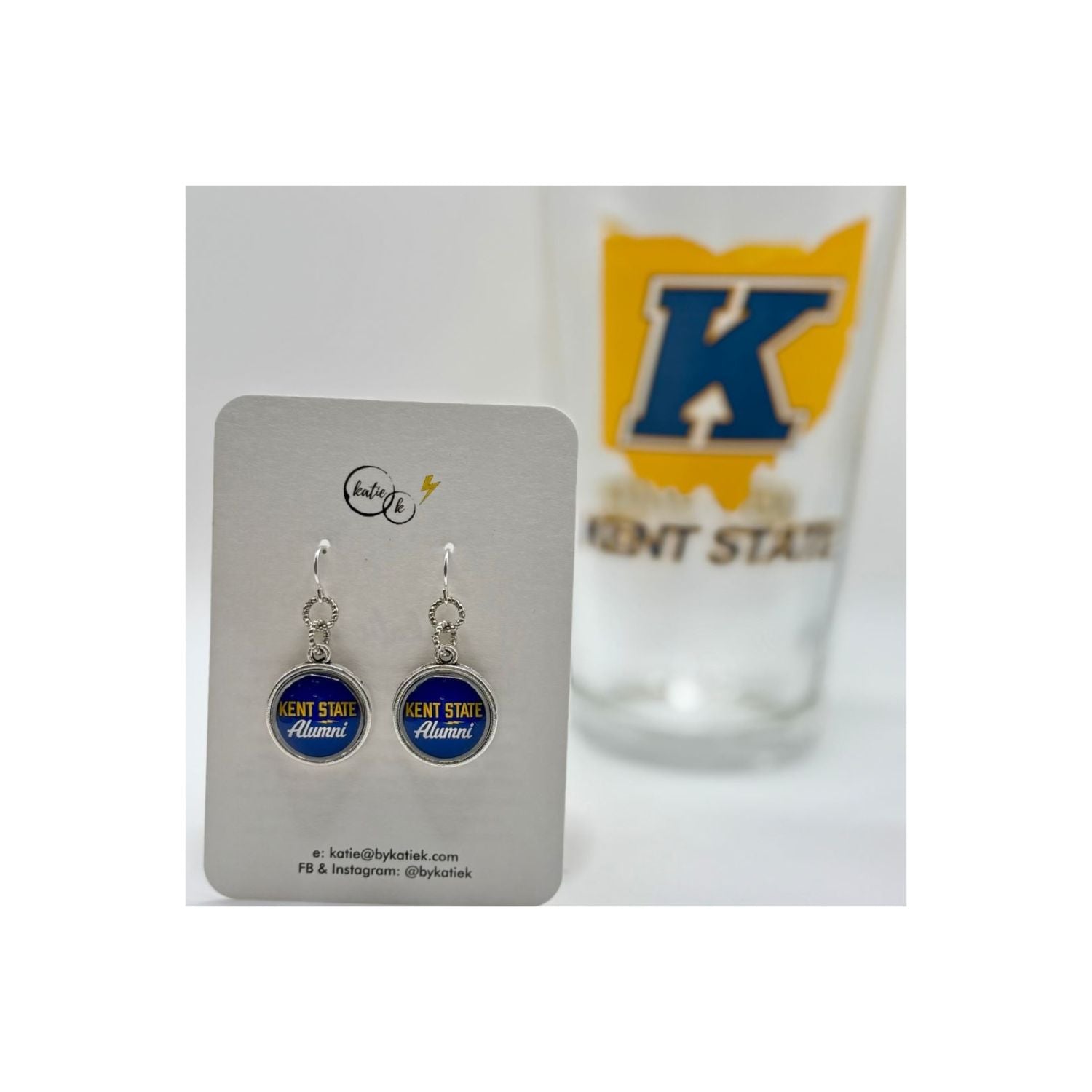 Kent State Alumni Charm Earring