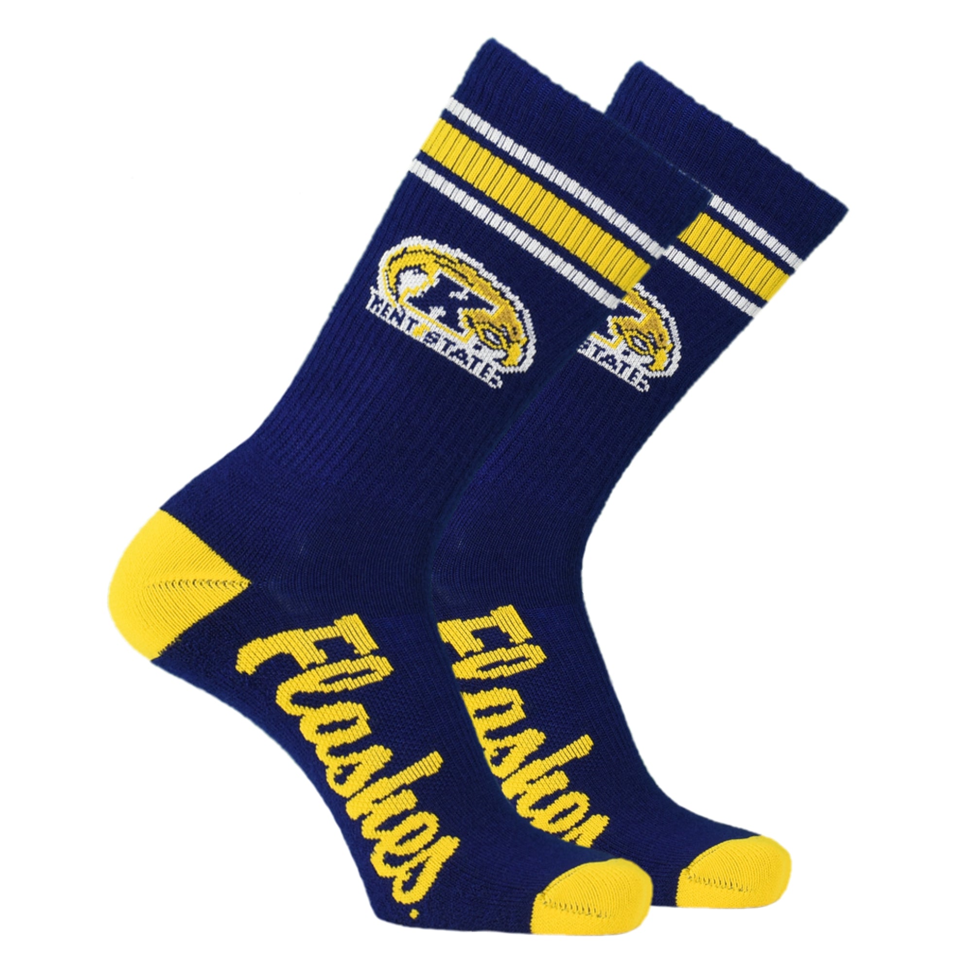 Kent State Navy Socks