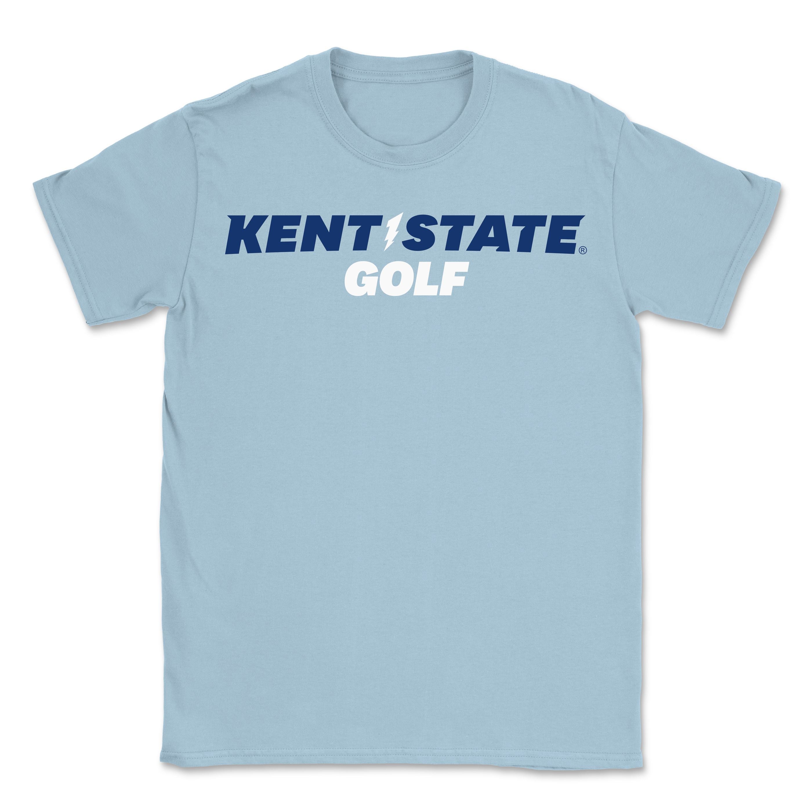 Kent State Golf Dri-Style Light Blue T-Shirt