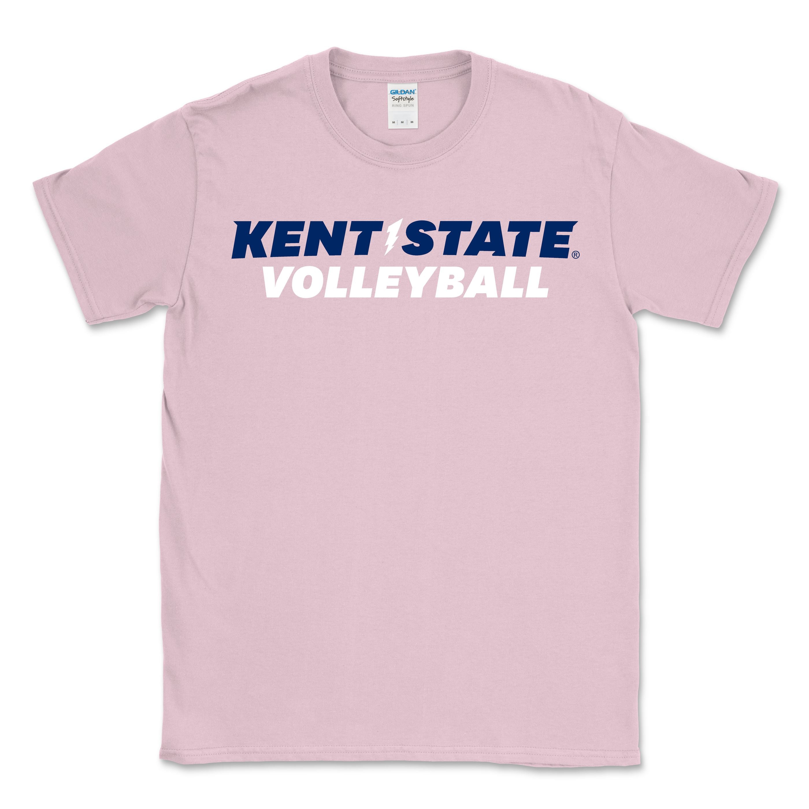 Kent State Volleyball Pink T-Shirt