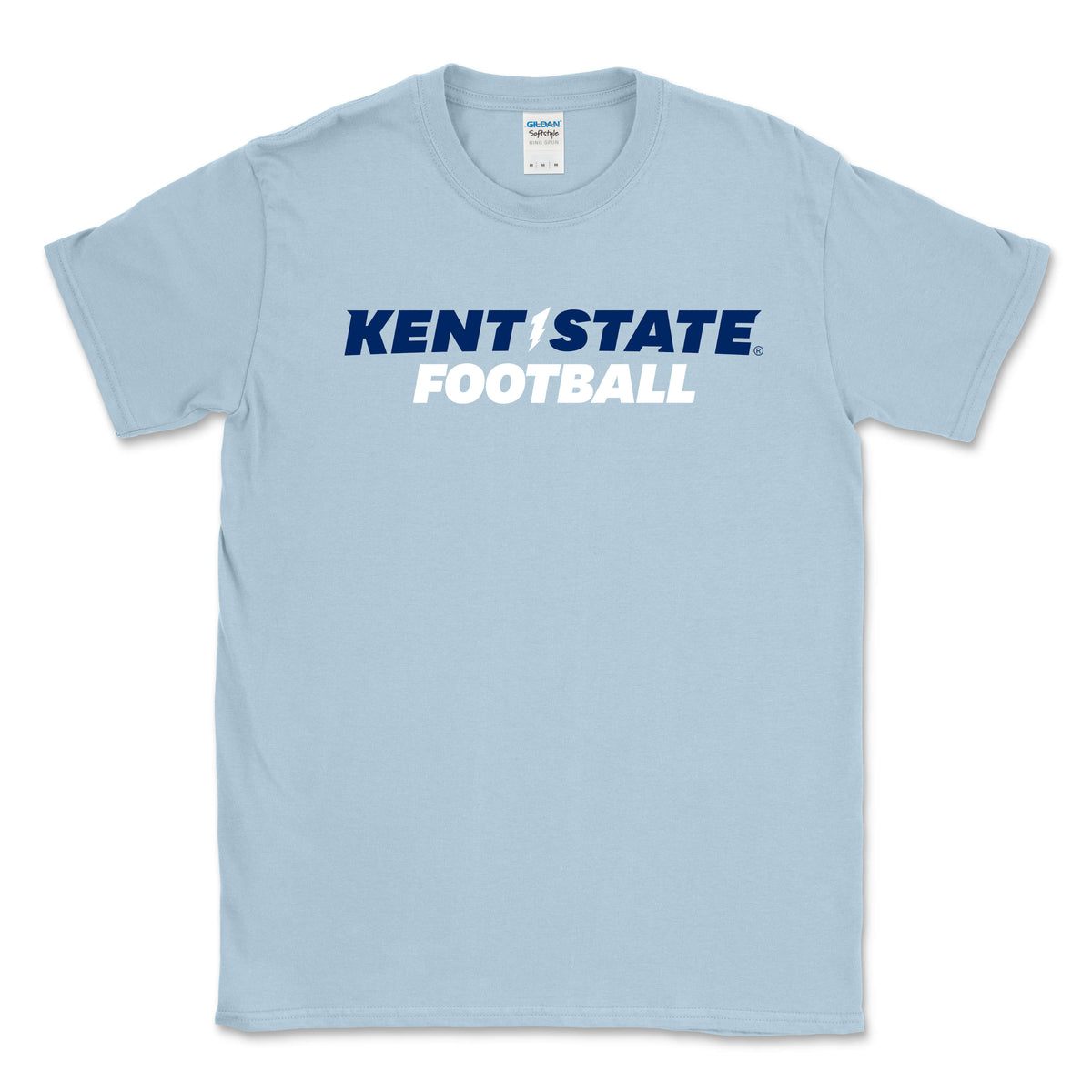 Kent State Light Blue Football T-Shirt