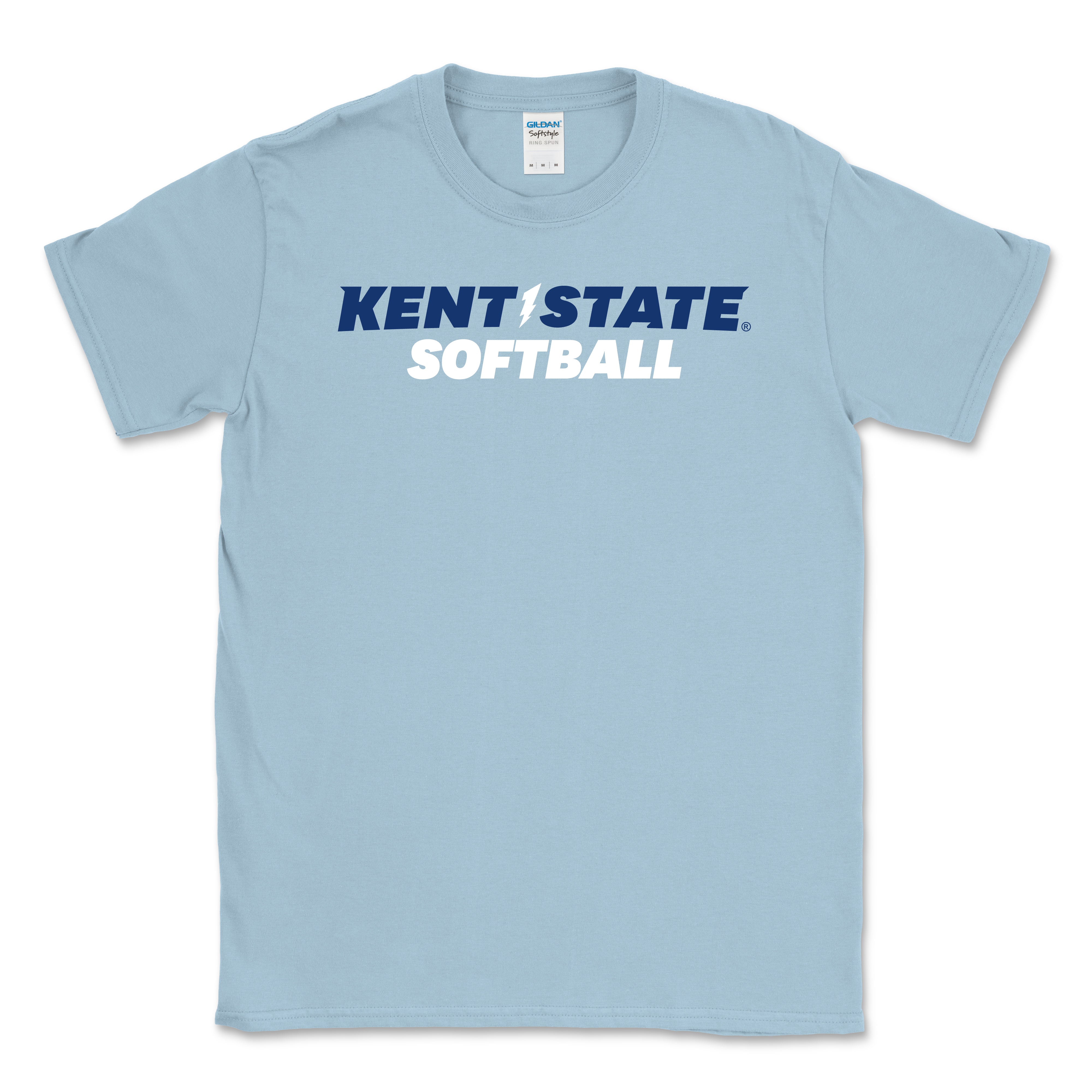 Kent State Light Blue Softball T-Shirt