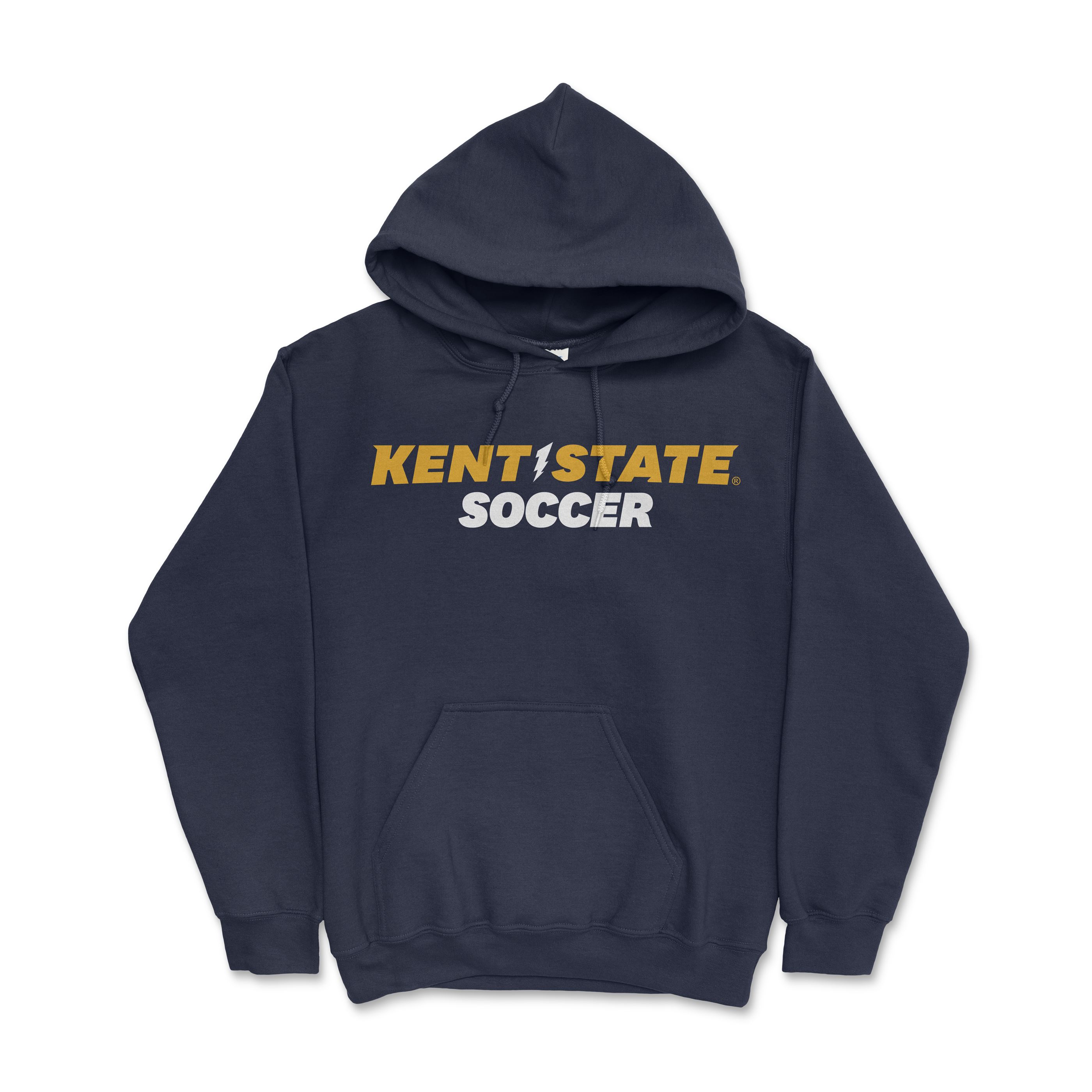 Kent State Navy Soccer Hoodie