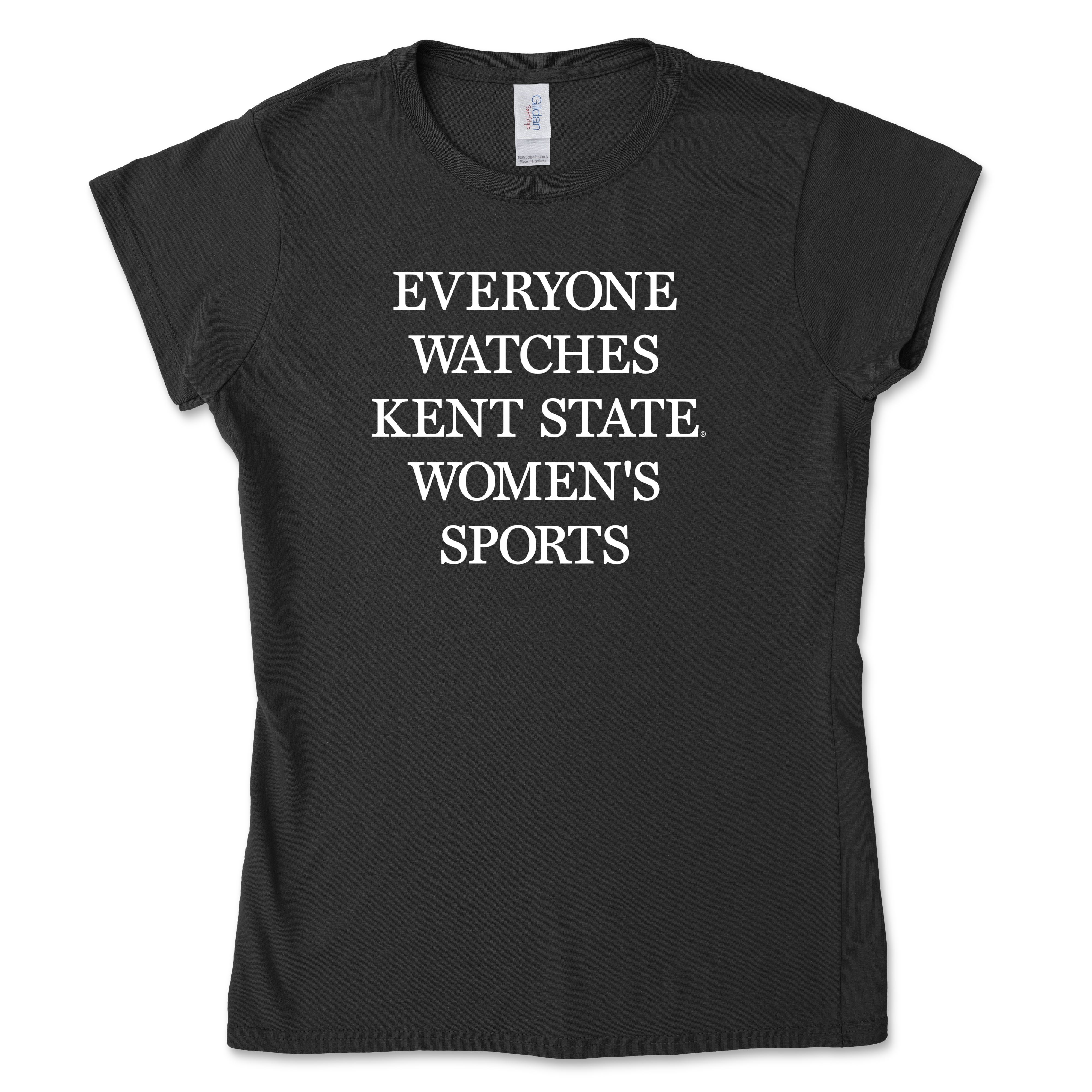Everyone Watches Womens Sports Black Ladies Fit