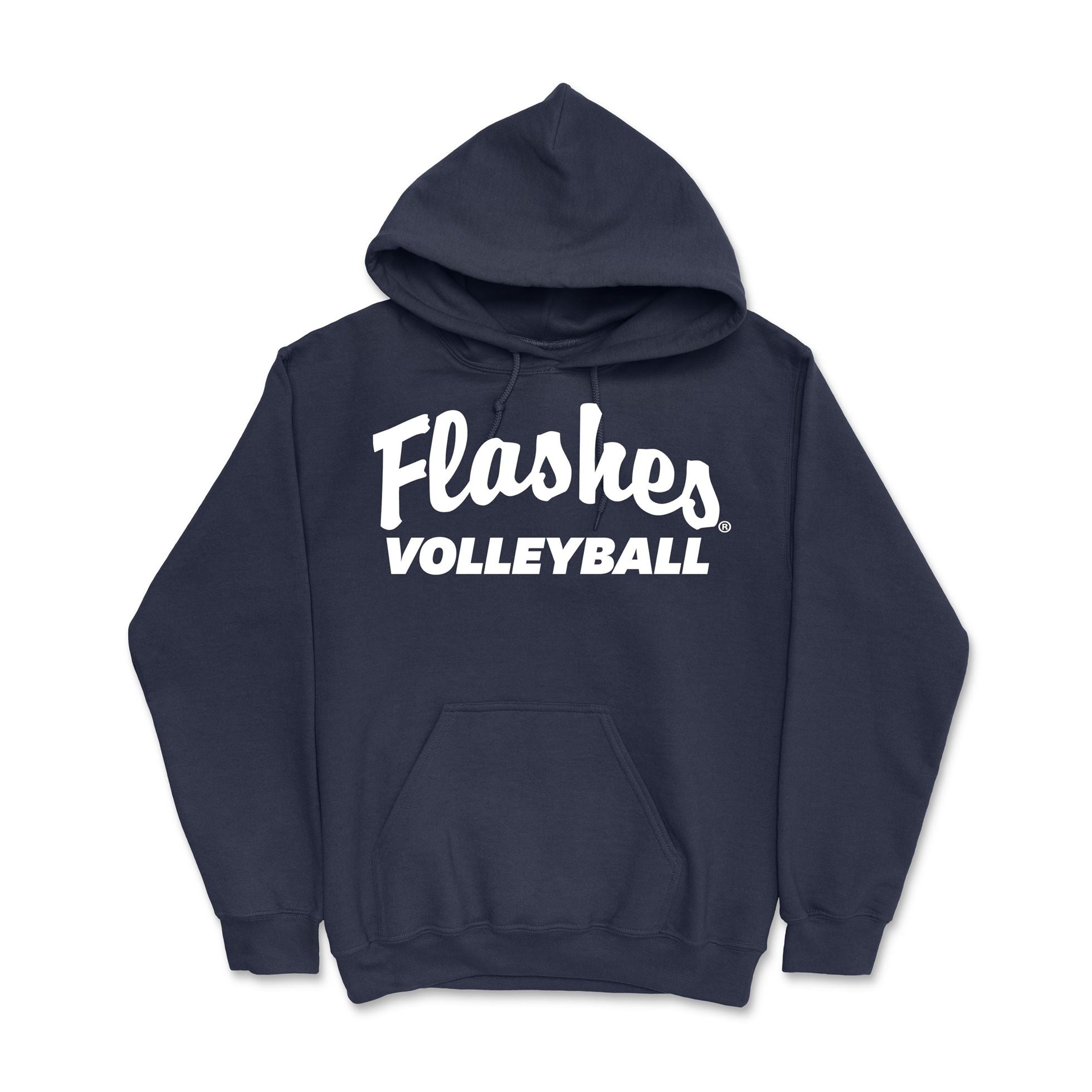 Kent State Volleyball Navy Hood