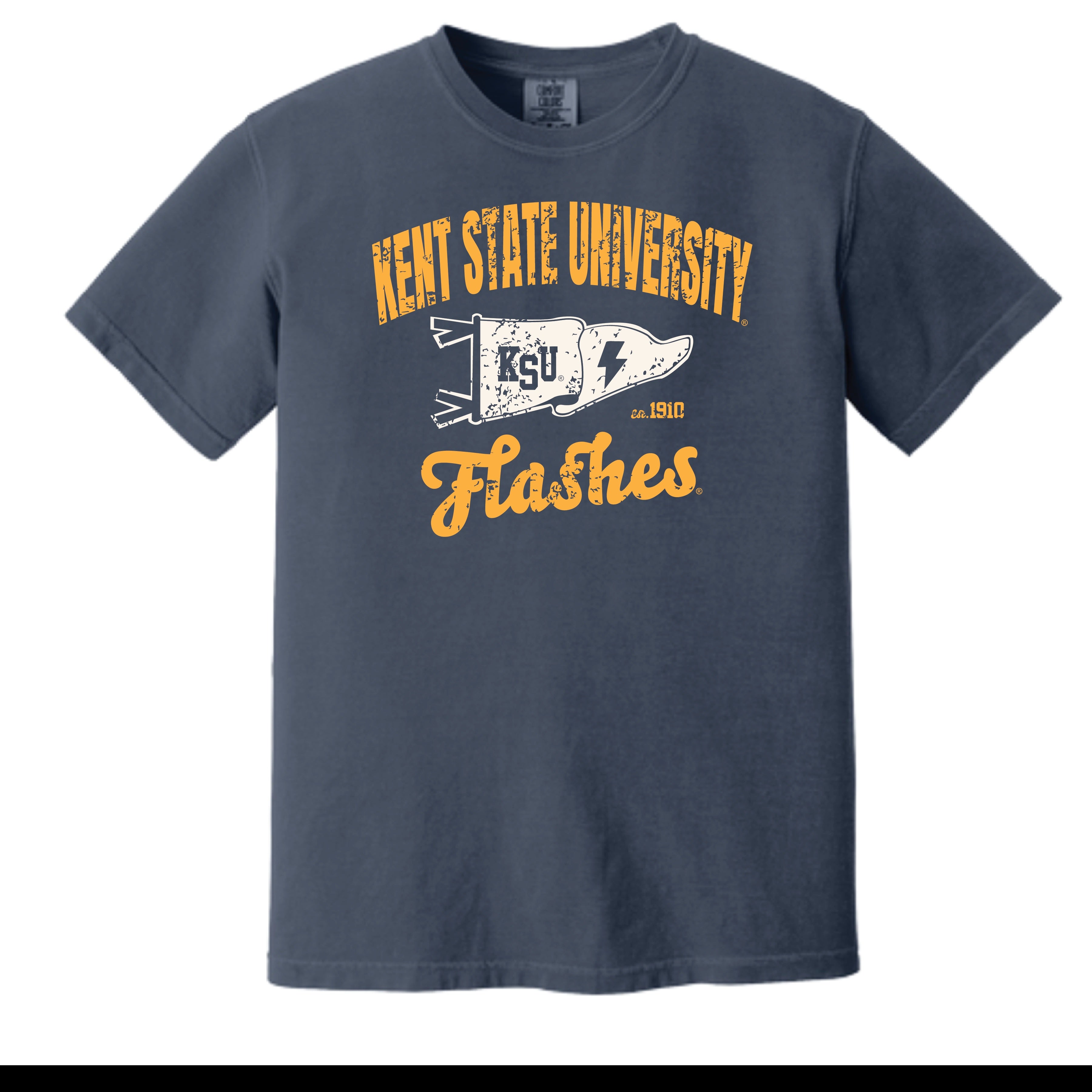 Kent State Pennant Design T-Shirt