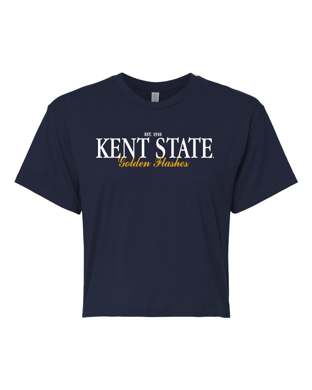 1910 Kent State Over Golden Flashes Crop Top