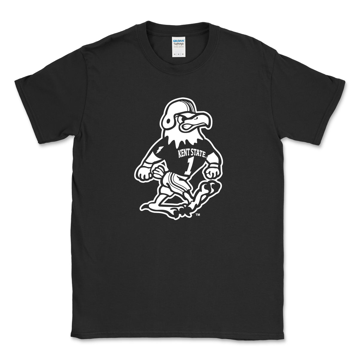 Kent State Fearless Flash Football Black T-Shirt