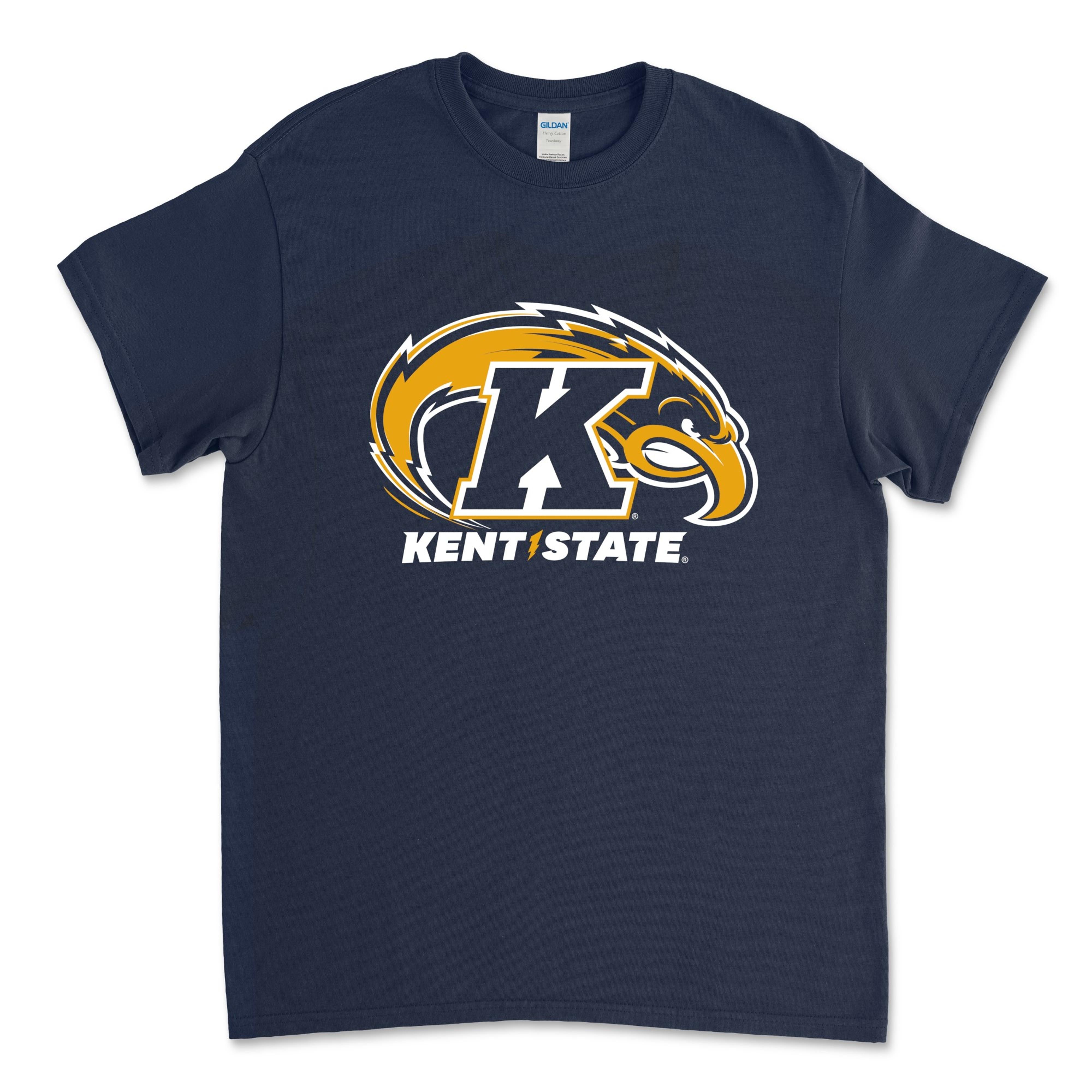 Kent State Navy  University Golden Flashes T-Shirt