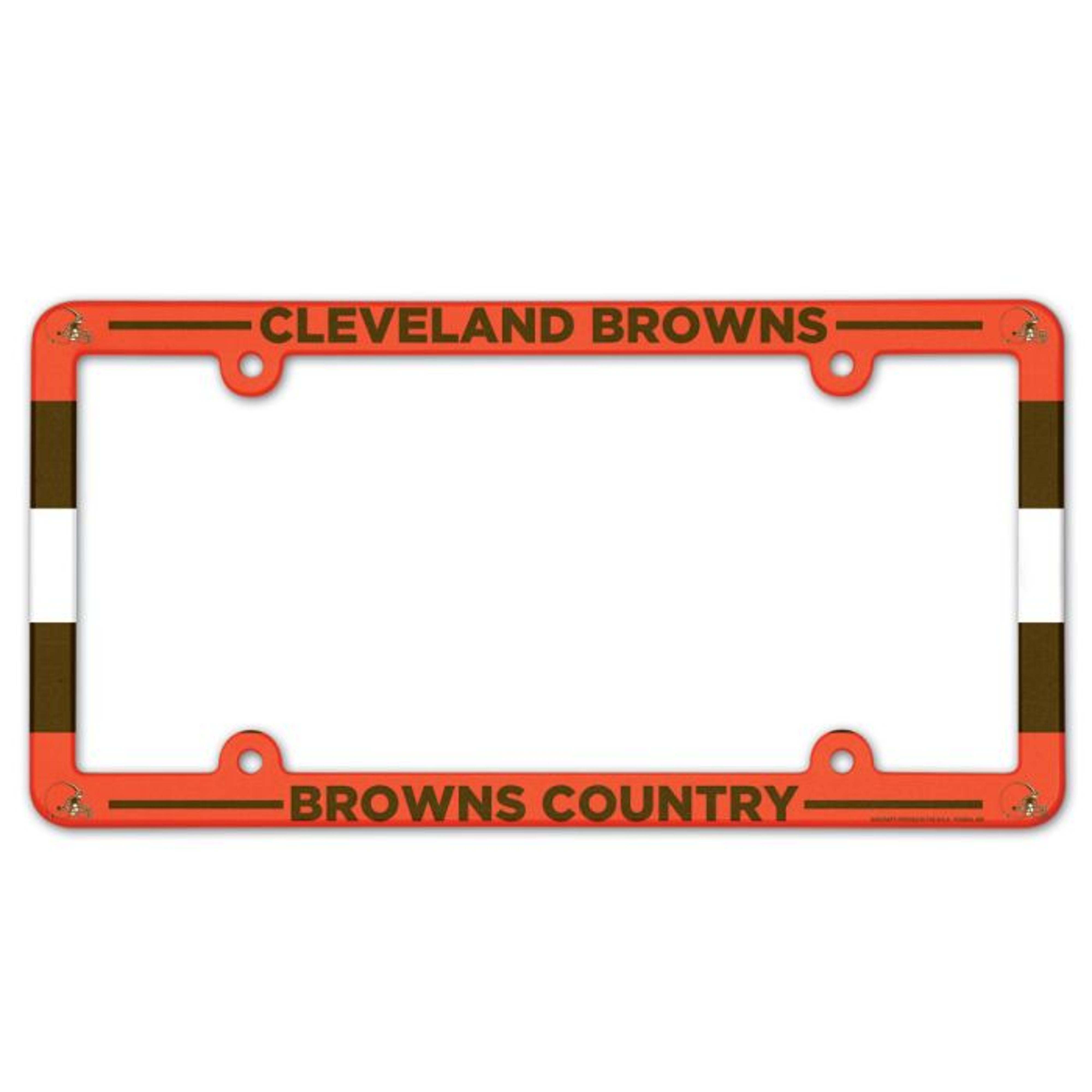 Browns License Plate