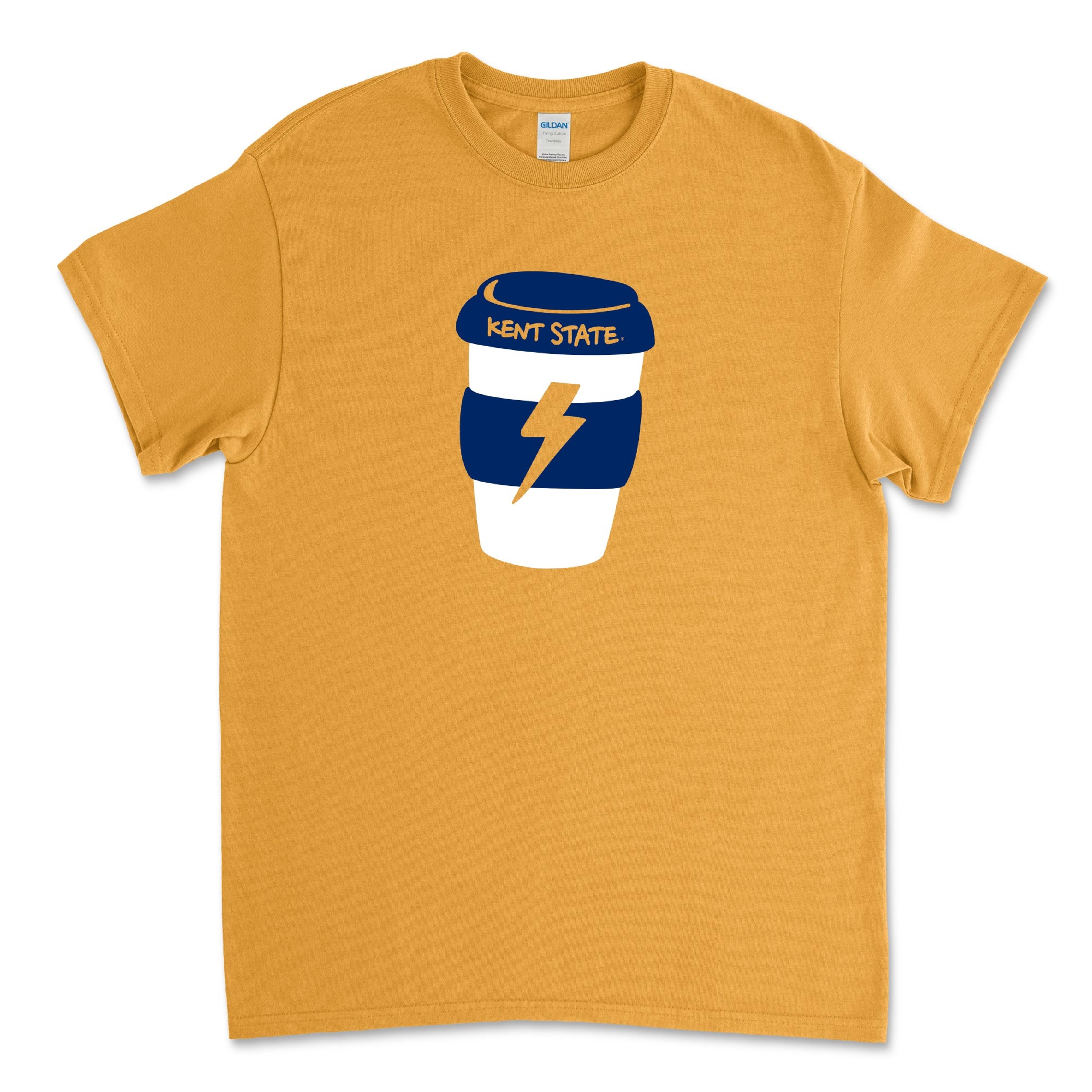 Kent State Gold Coffee T-Shirt