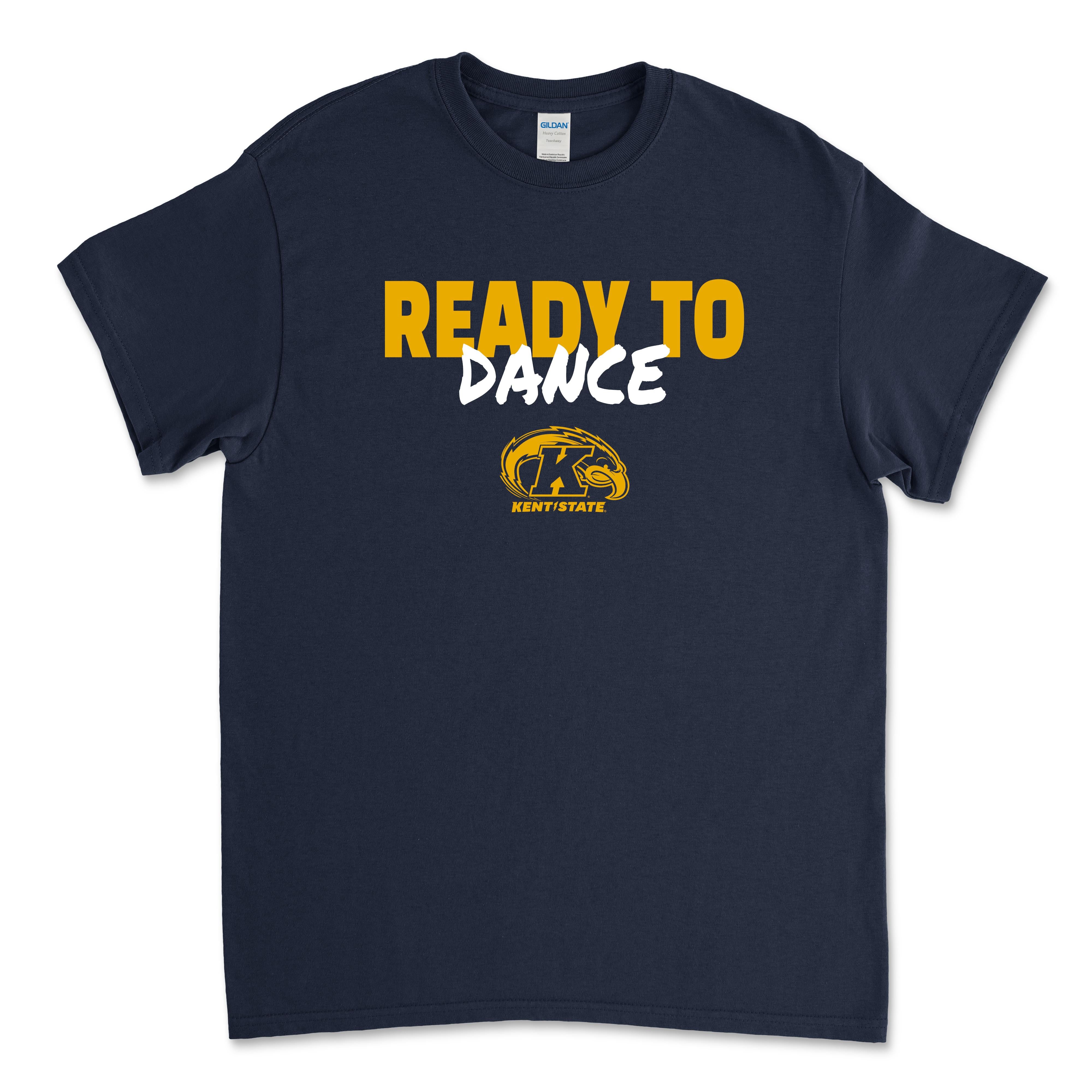 Kent State Navy Ready To Dance T-Shirt