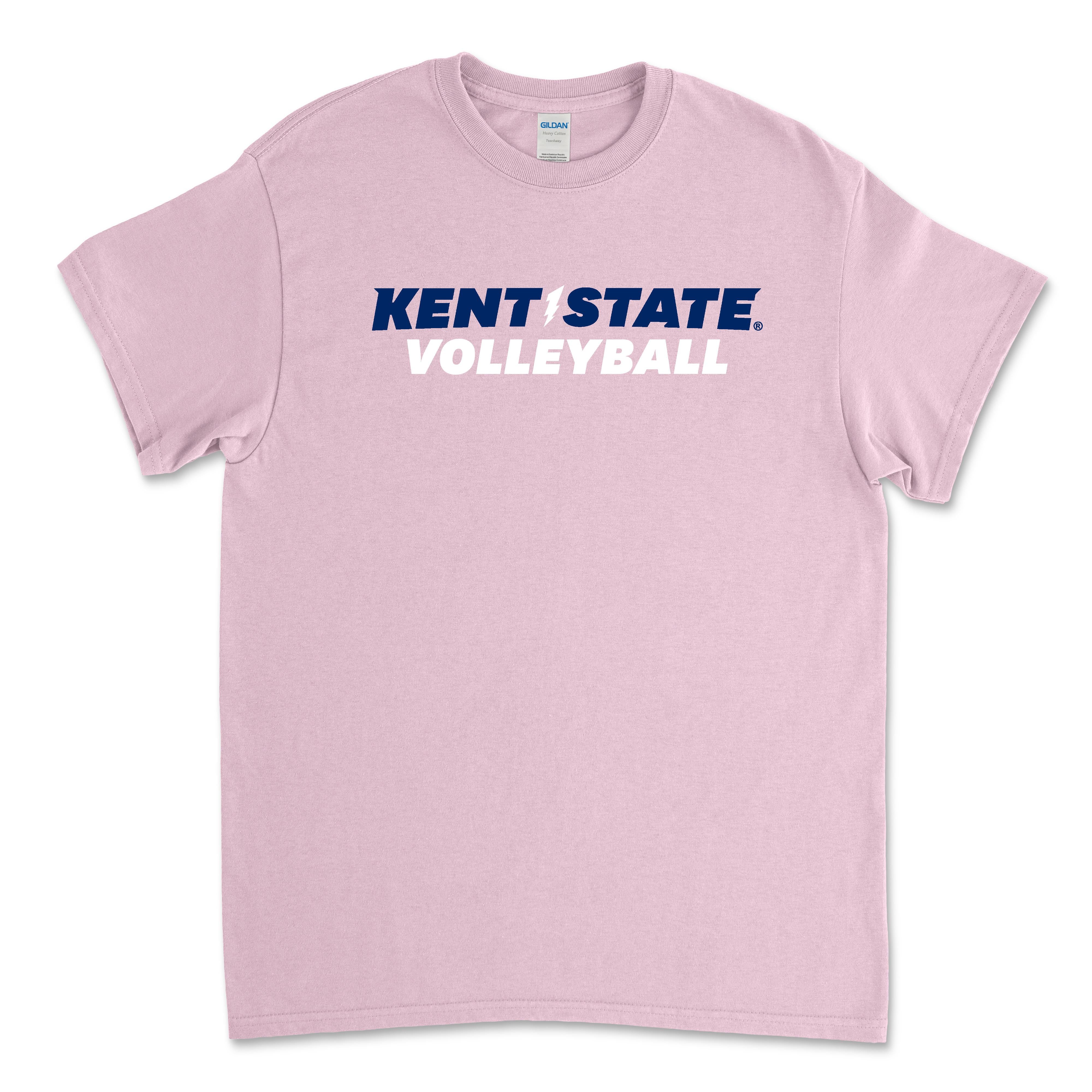 Kent State University Pink Volleyball T-Shirt