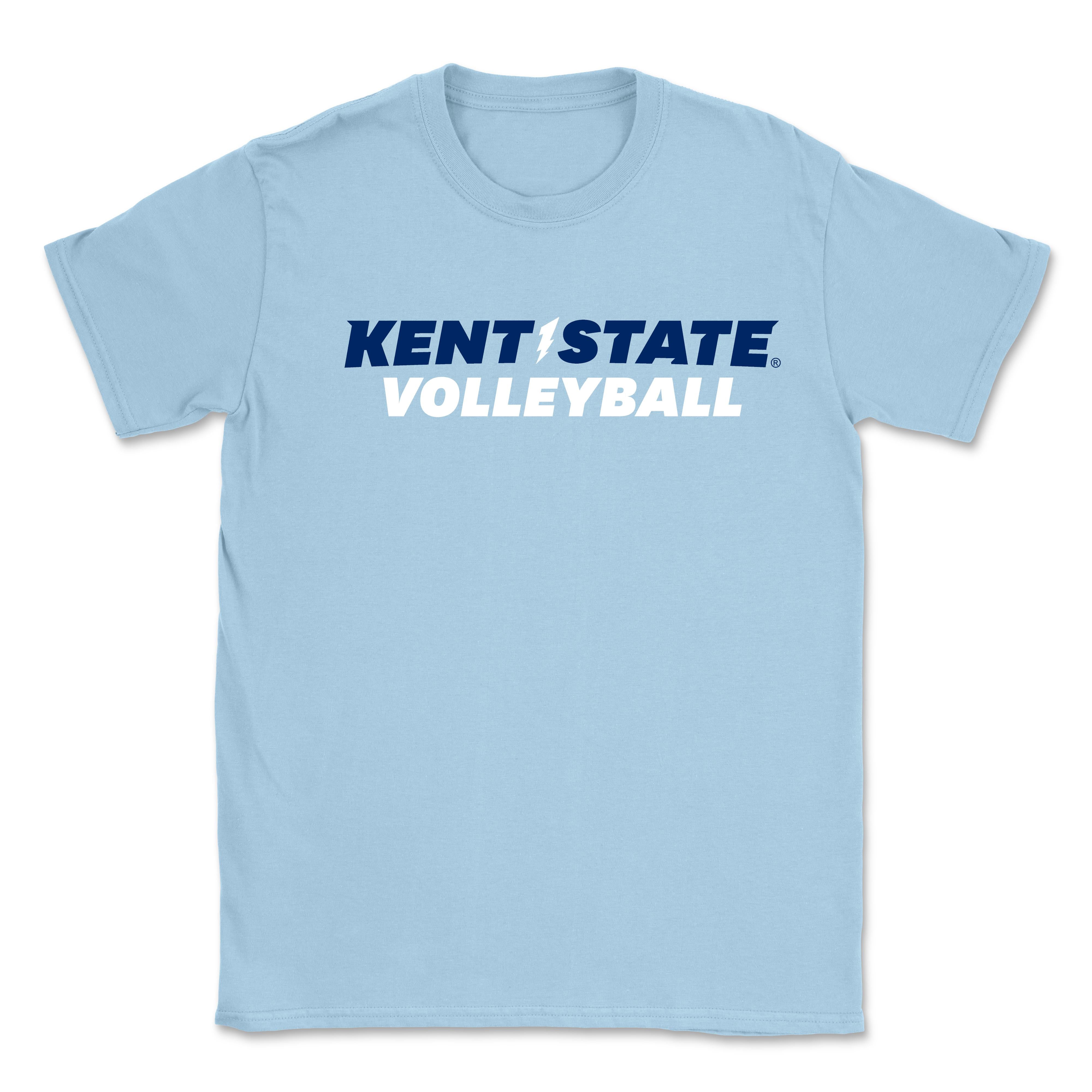 Kent State Light Blue Volleyball T-Shirt