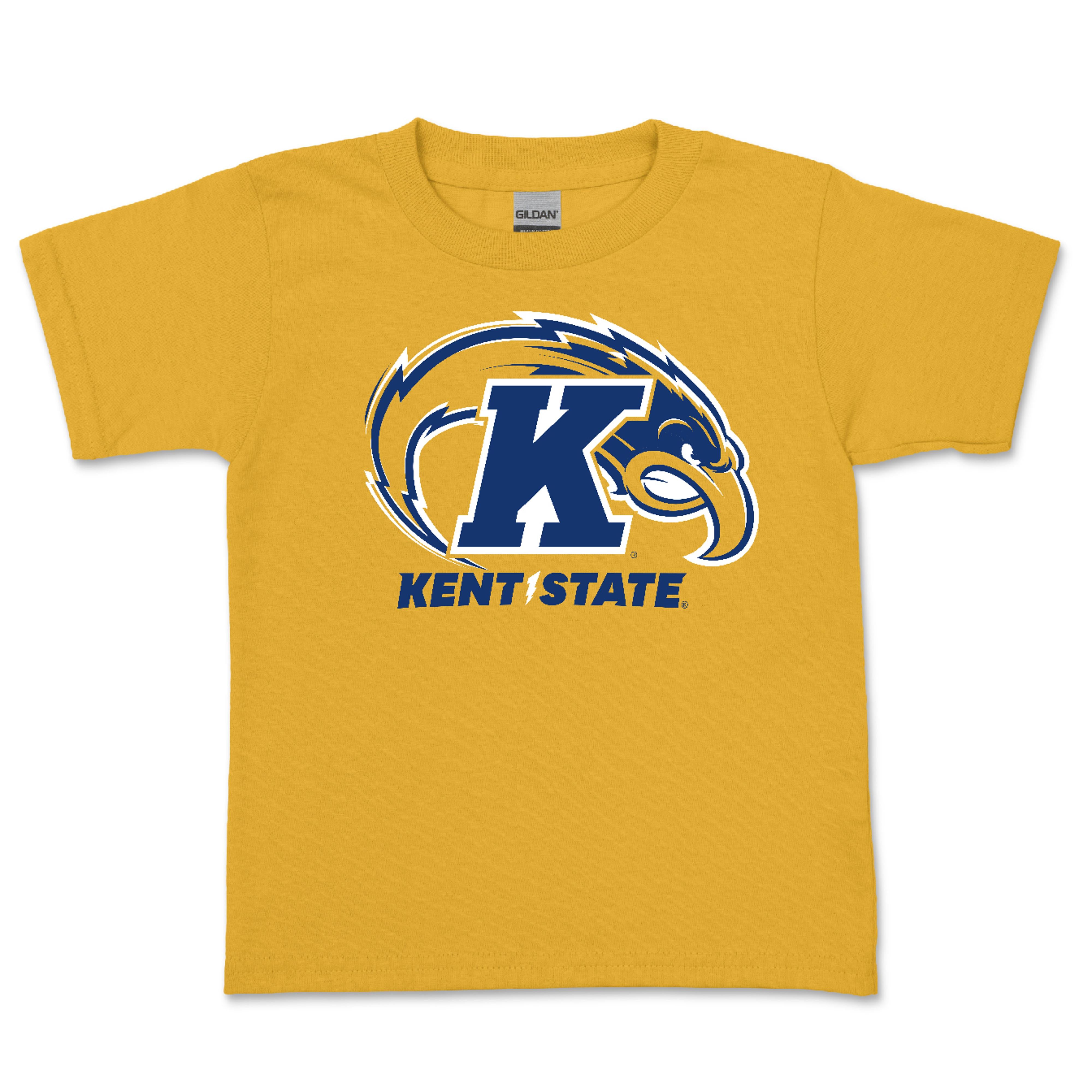 2c Youth Kent State Golden Flashes Gold T-Shirt
