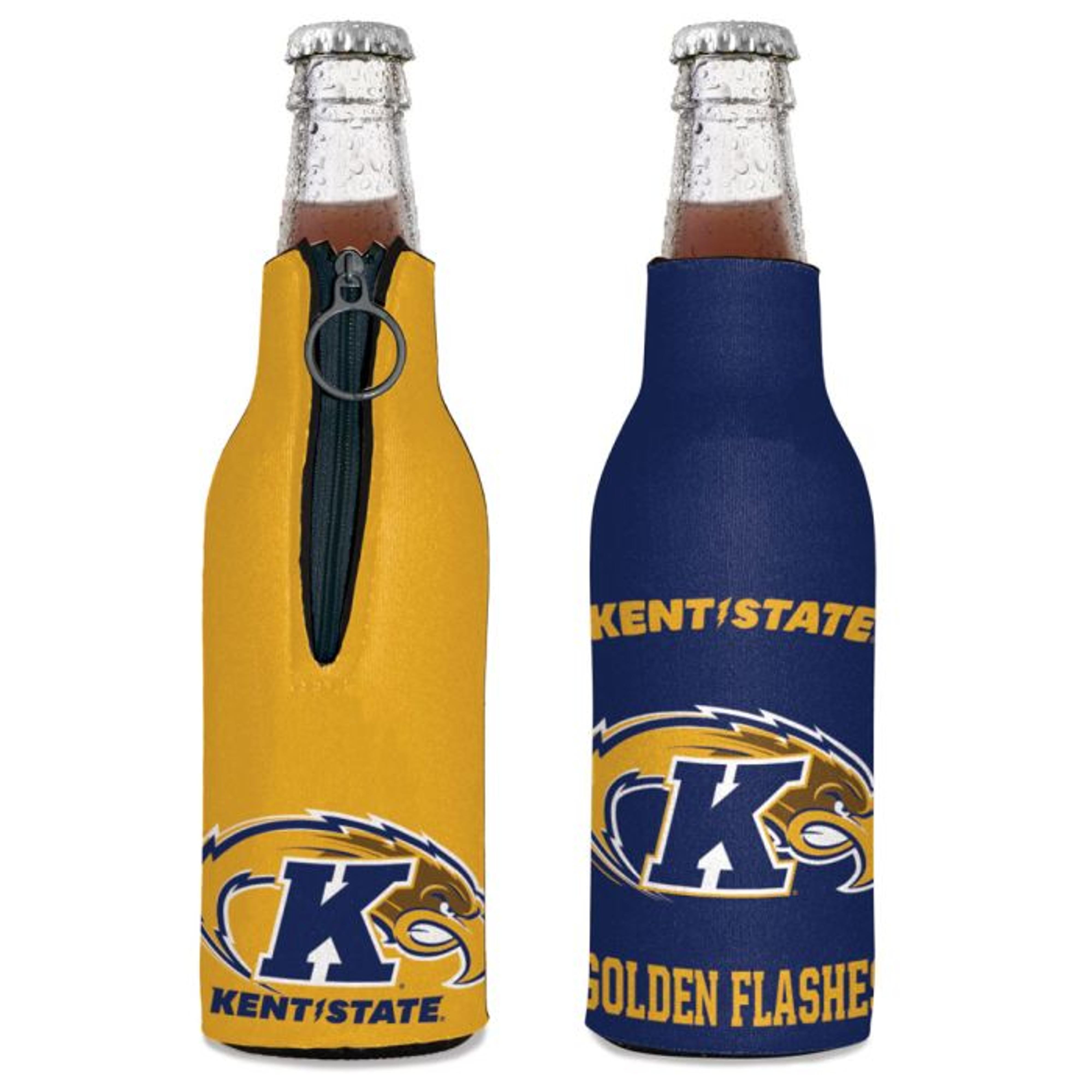 Kent State Navy Bottle Cooler