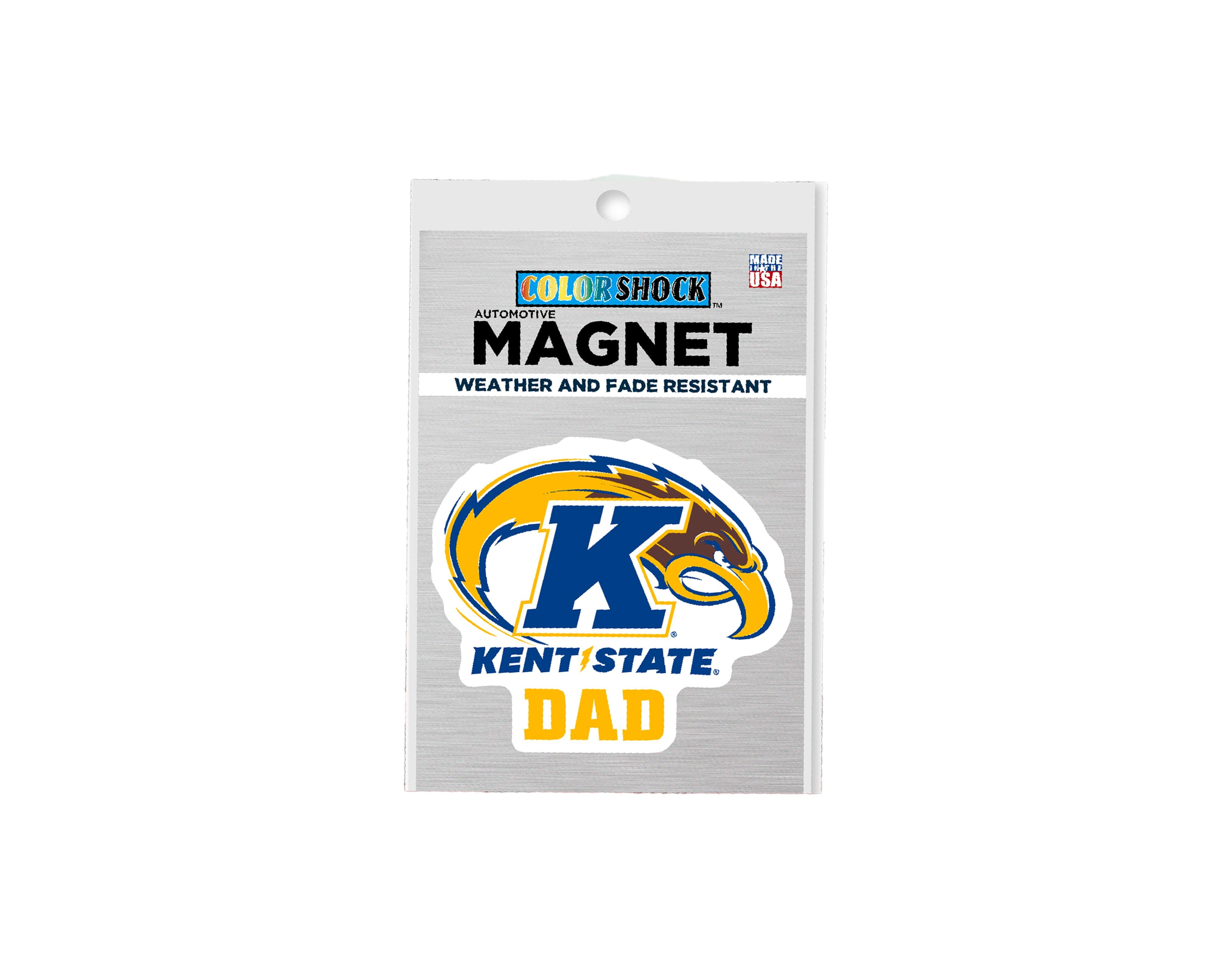 Kent State Small Dad Magnet