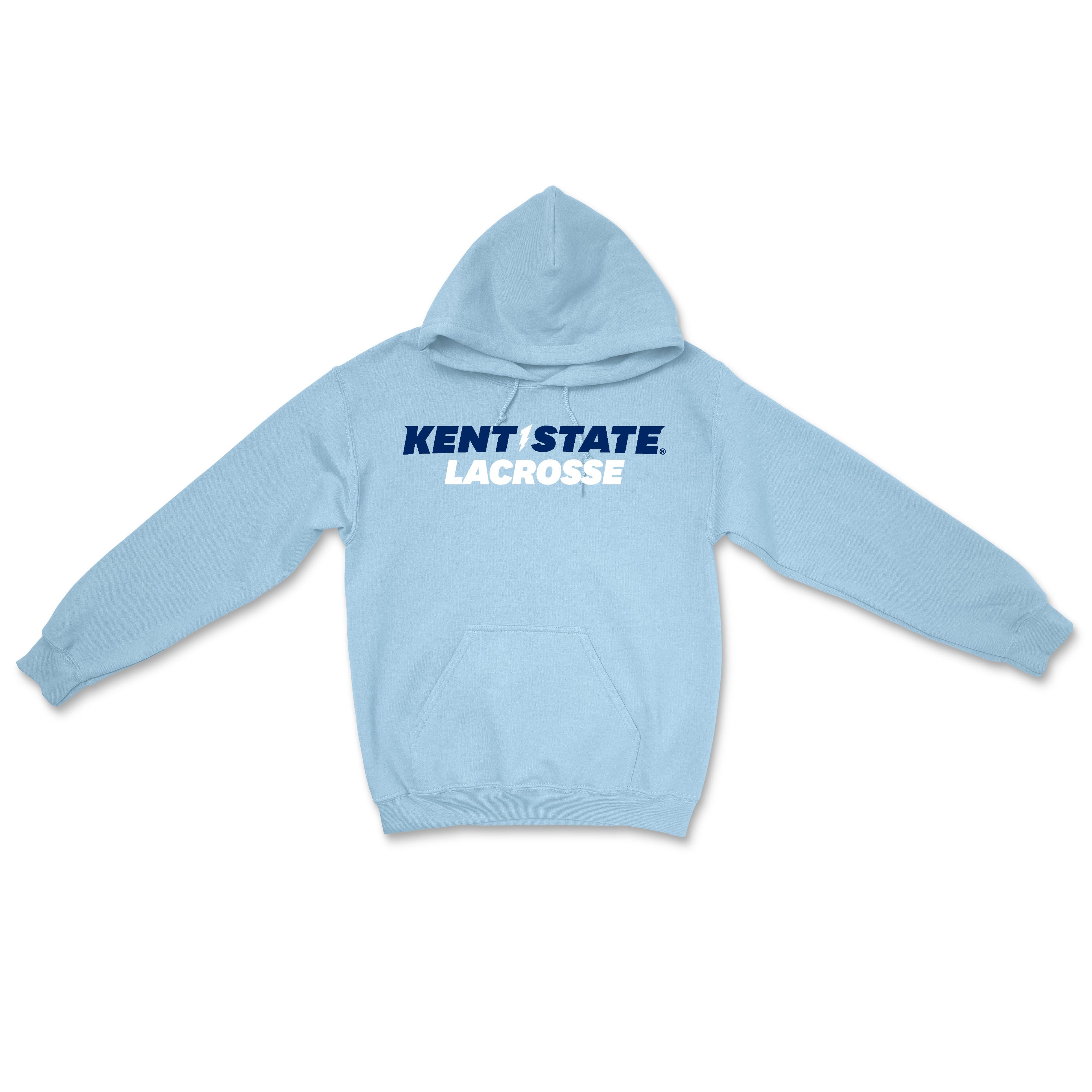 Kent State Light Blue Lacrosse Hoodie