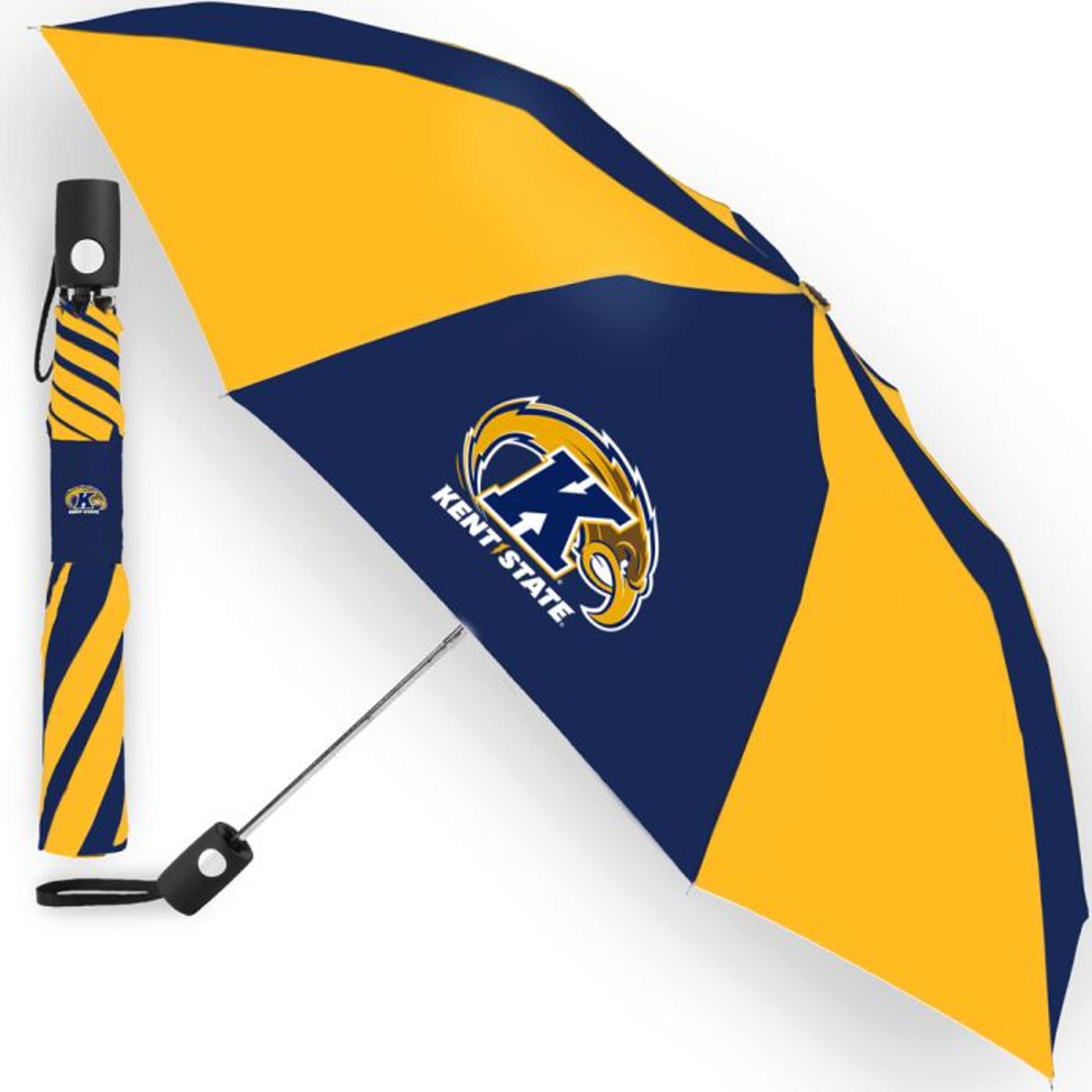 Kent State Navy Wincraft Umbrella