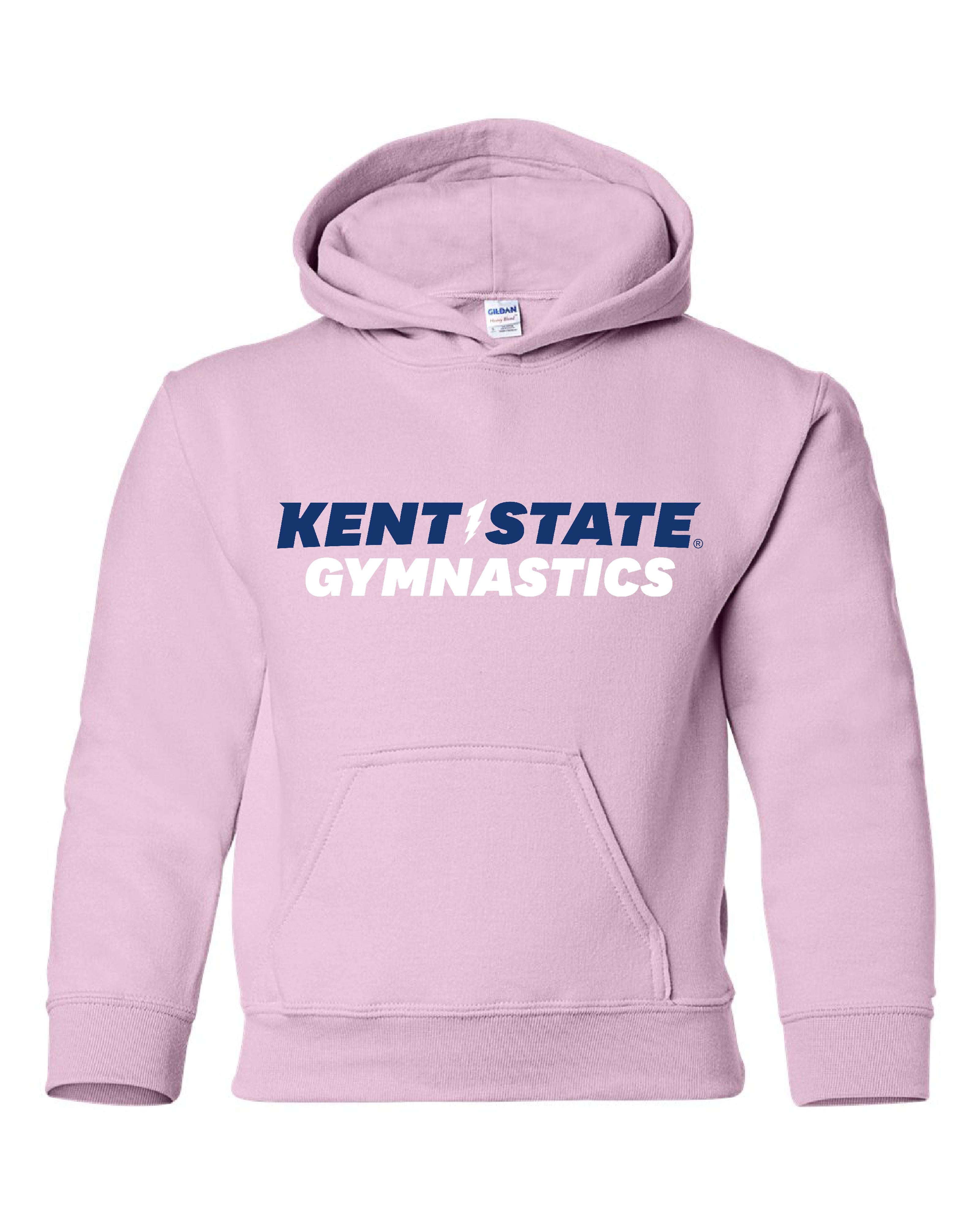 Kent State Pink Gymnastics Youth Hoodie