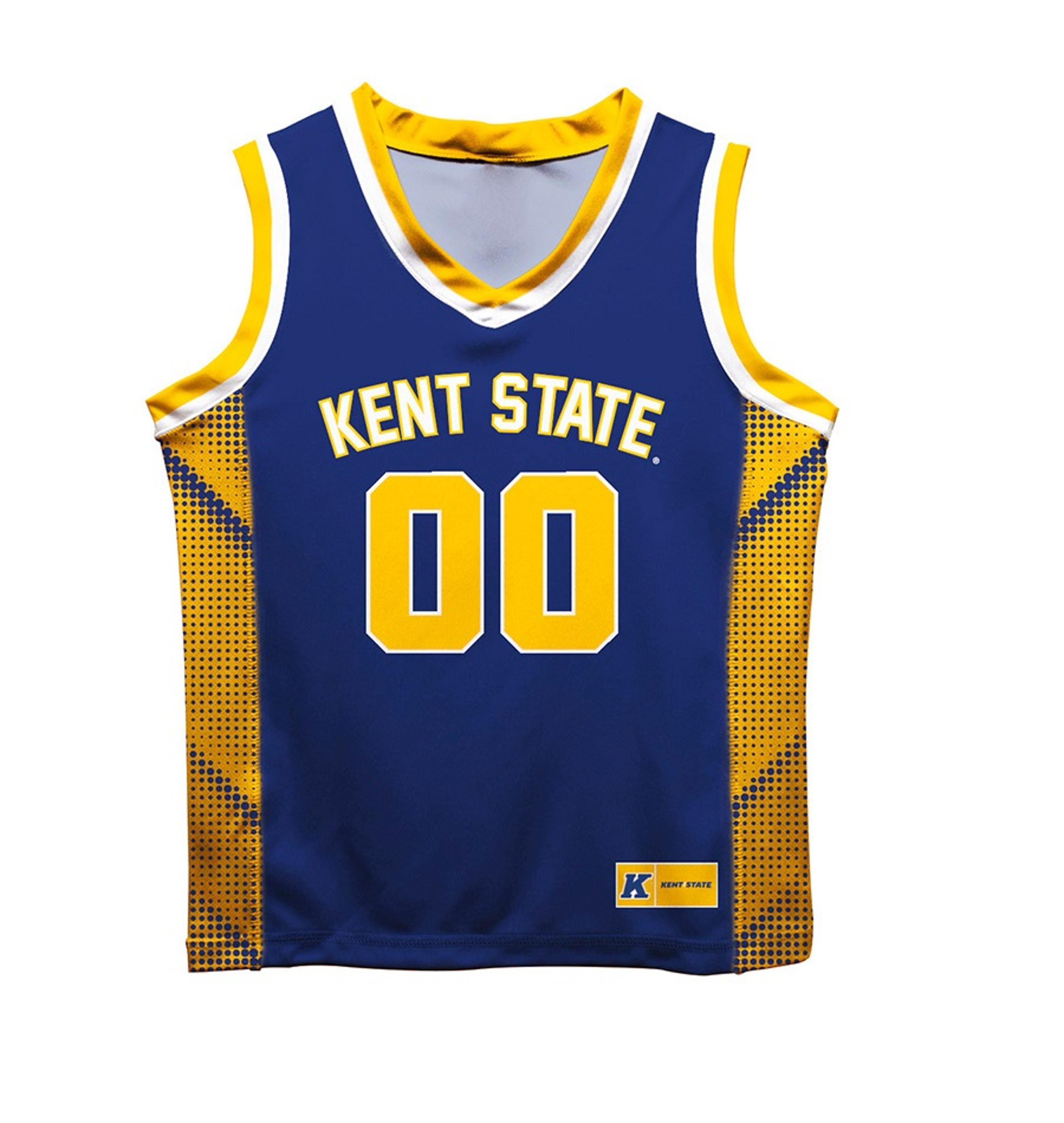 Kent State Navy  Youth Basketball Jersey