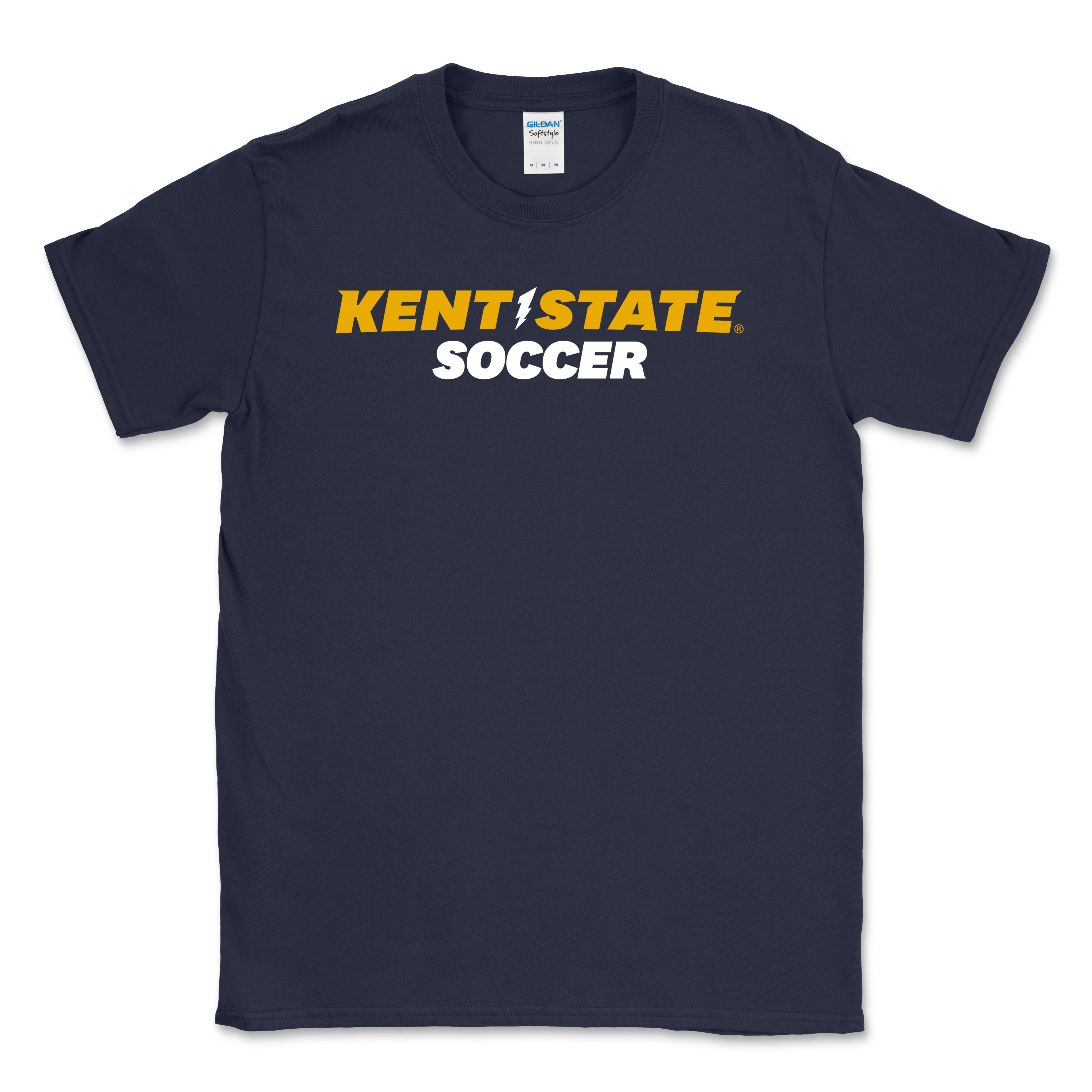Kent State Navy Soccer T-Shirt