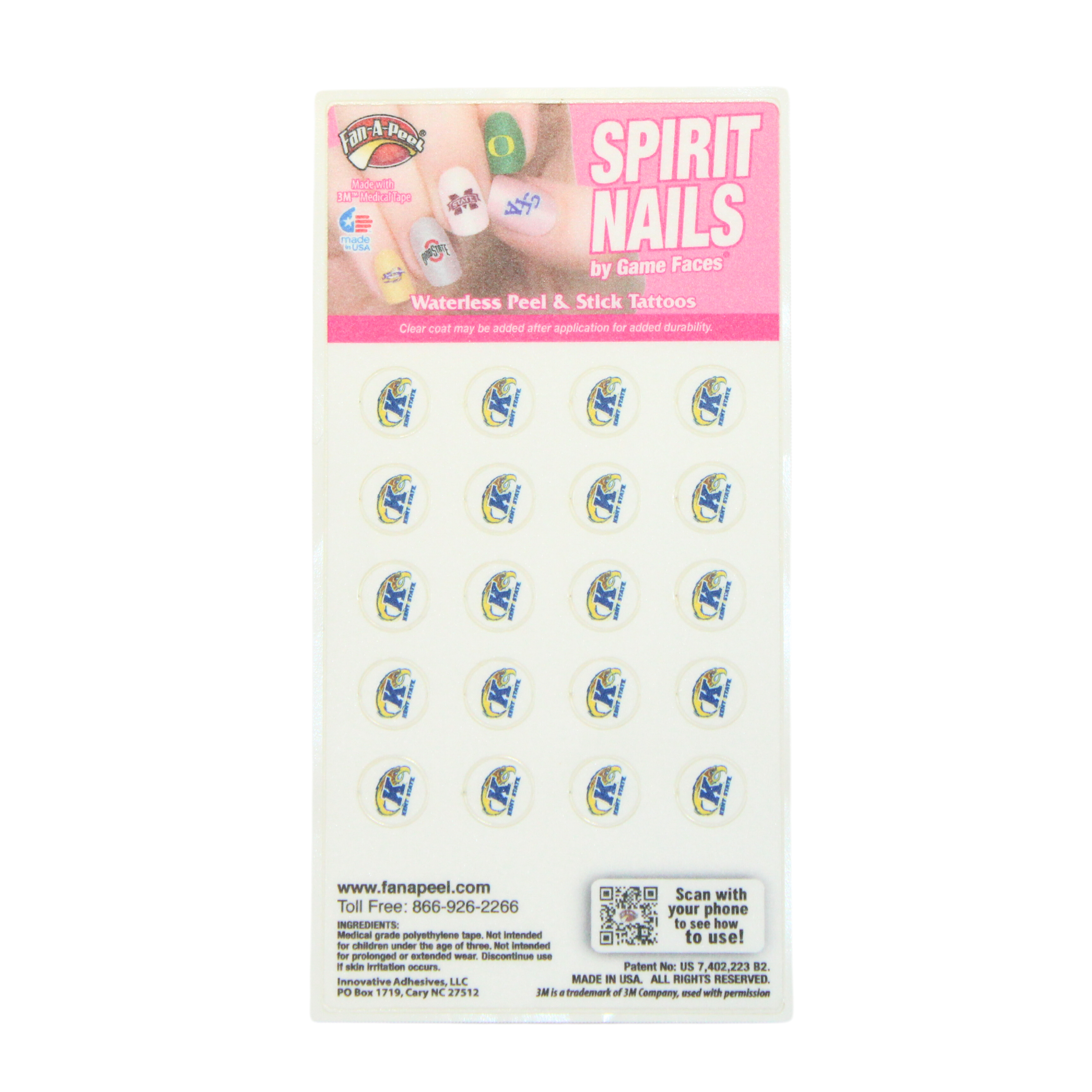 Kent State Spirit Nails
