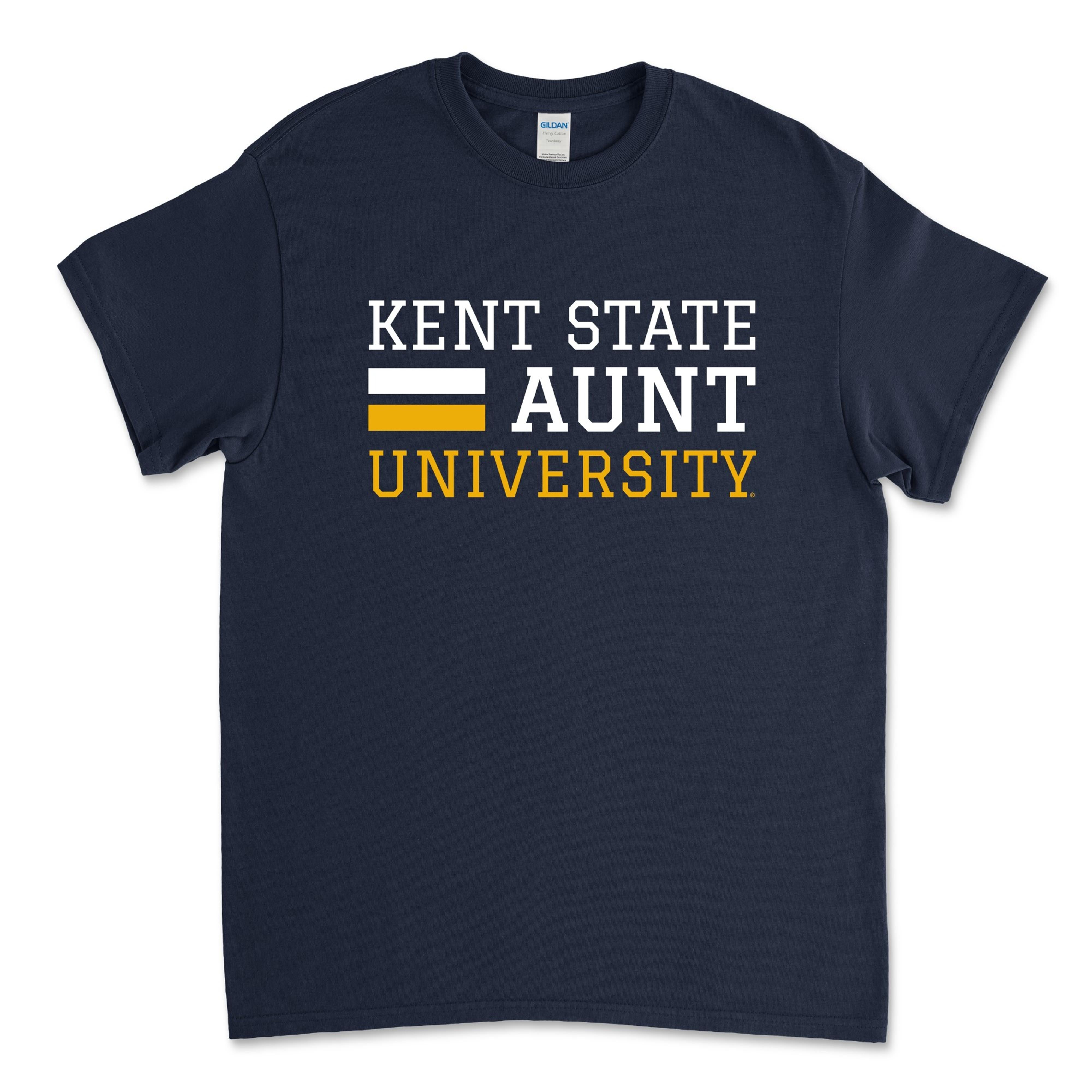 Kent State Navy Aunt T Shirt kent-state-navy-aunt-t-shirt
