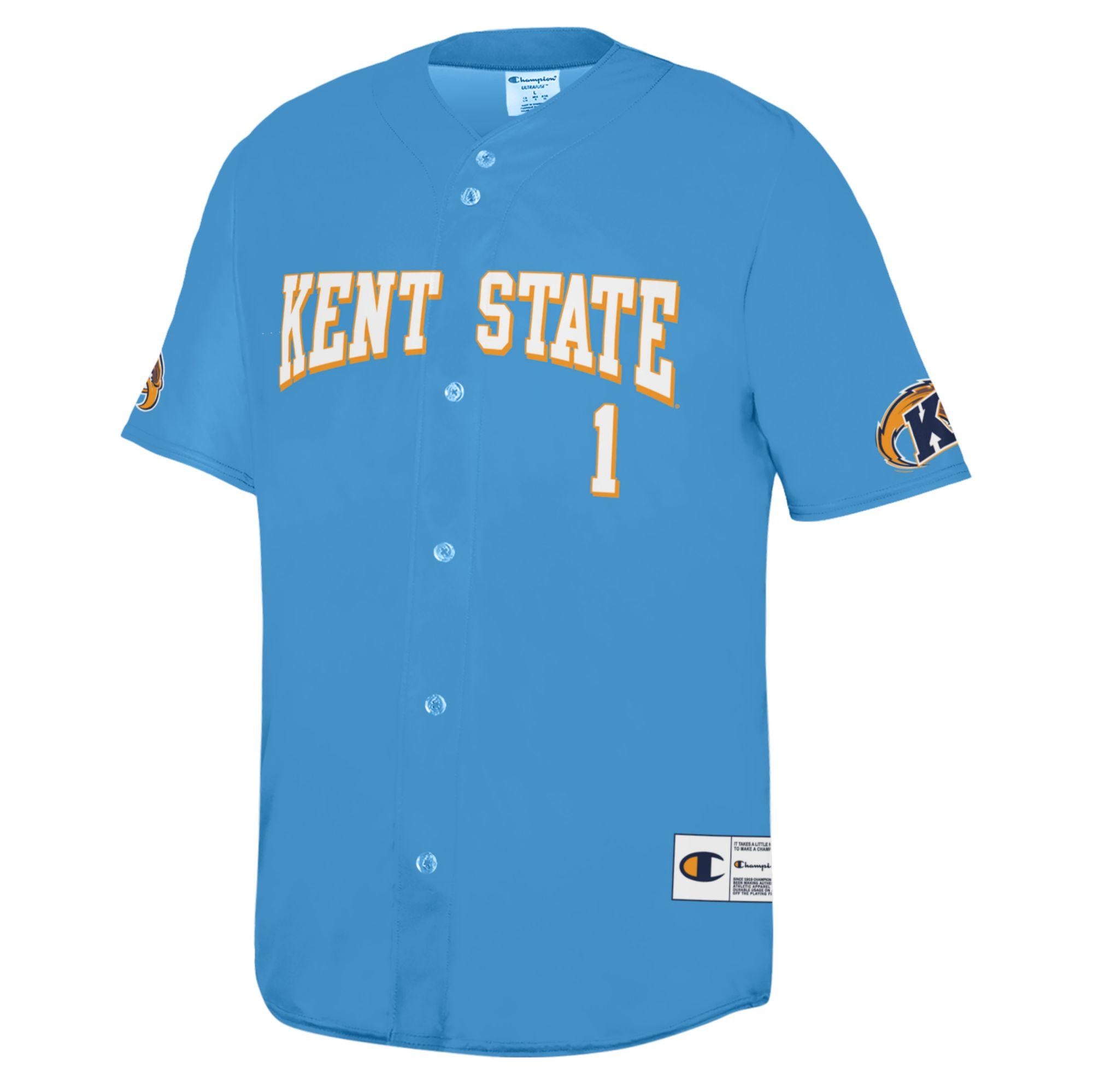 2024 Champion Light Blue Baseball Jersey